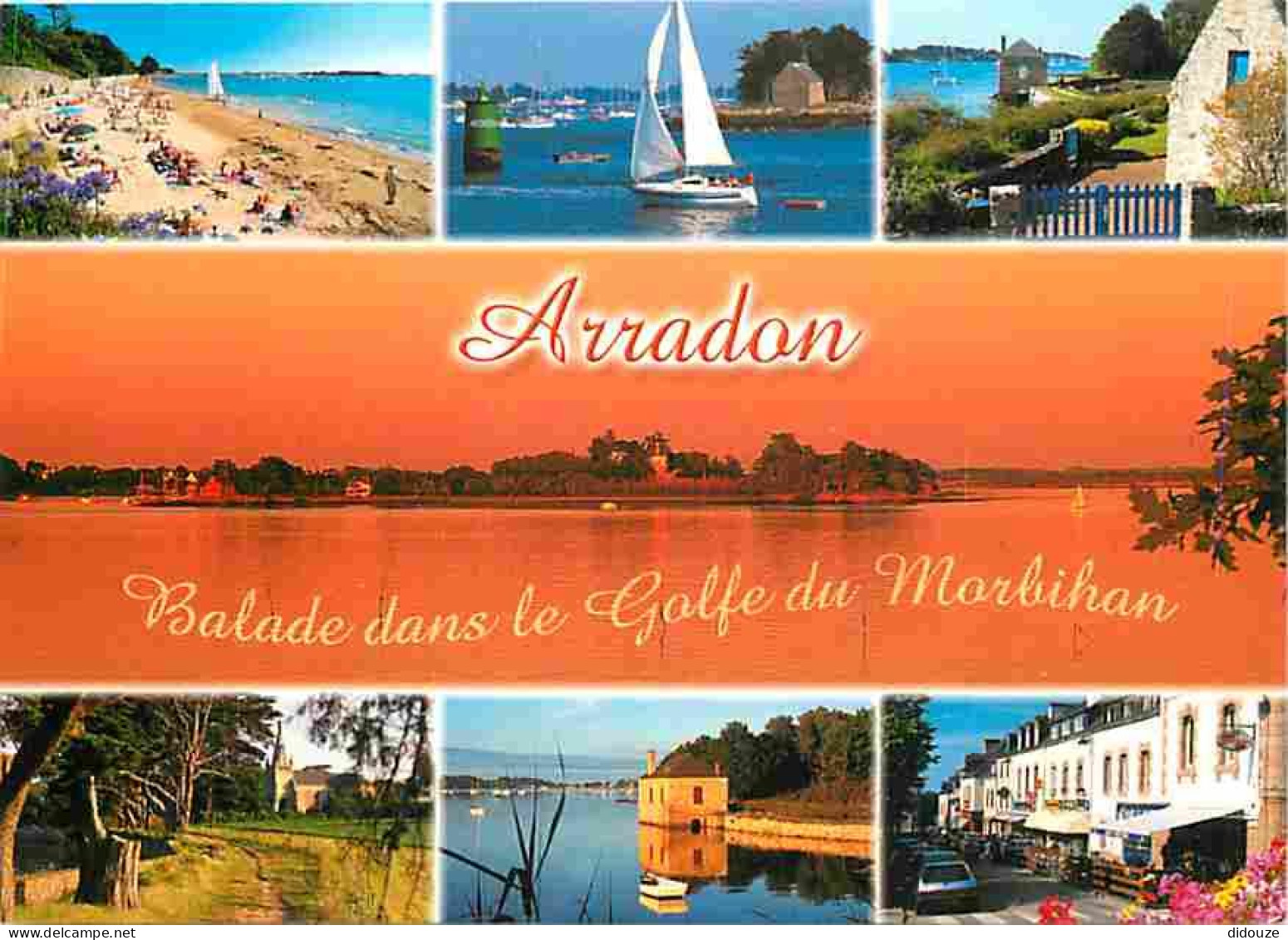 56 - Arradon - Multivues - Plages - Golfe Du Morbihan - Carte Neuve - CPM - Voir Scans Recto-Verso - Arradon