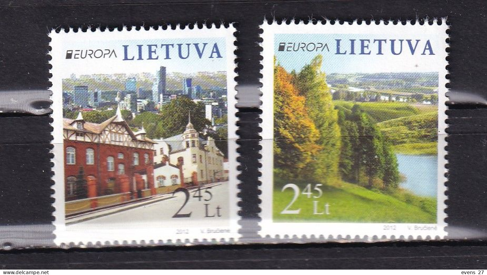 LTHUANIA-2012-EUROPA CEPT-MNH - 2012