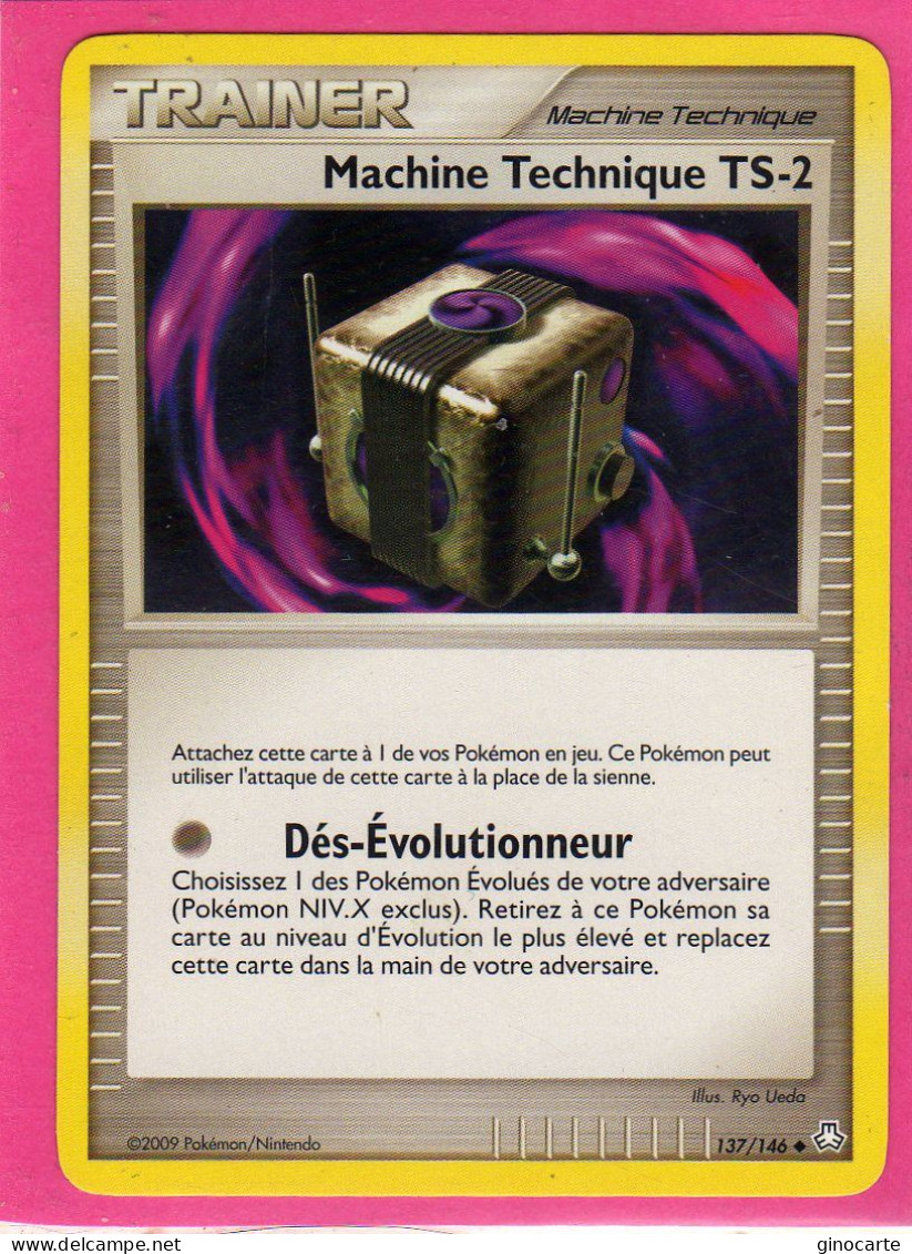 Carte Pokemon 2009 Diamant Et Perle Eveil De Legende 137/146 Machine Technique Ts2 Neuve - Diamante E Perla