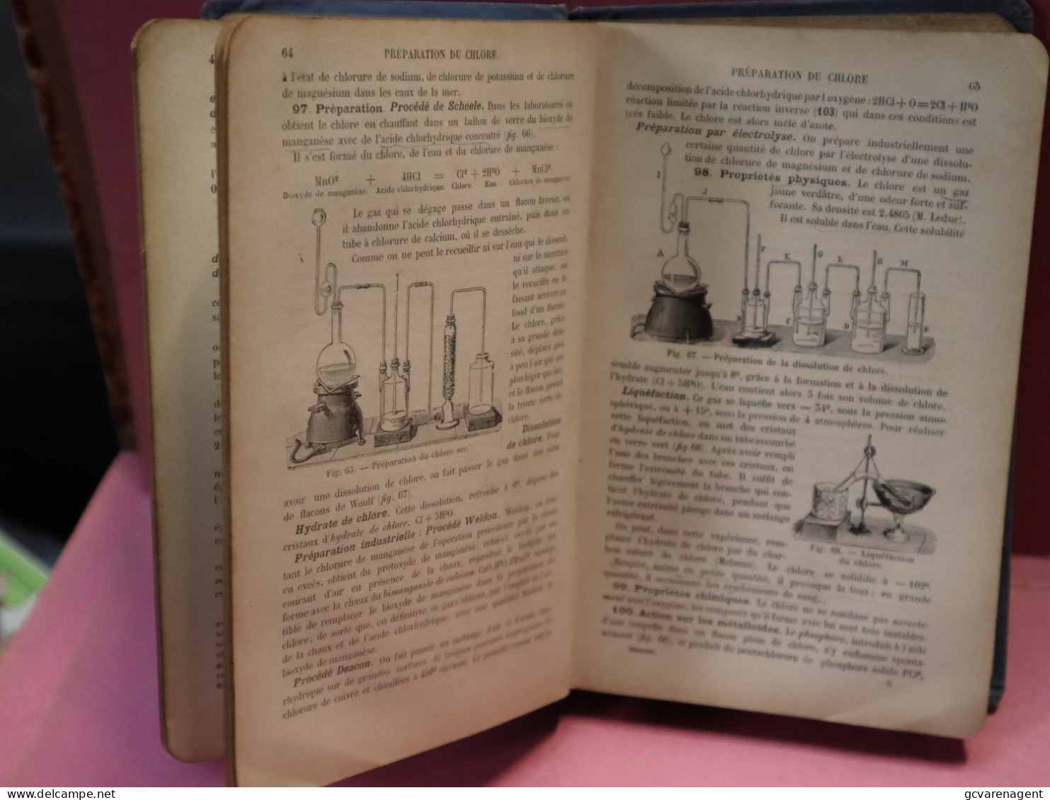 PRECIS DE CHIMIE - L.TROOST 1900 - BON ETAT - 380 PAGES =  18 X 13 CM  VOIR IMAGES - Wissenschaft