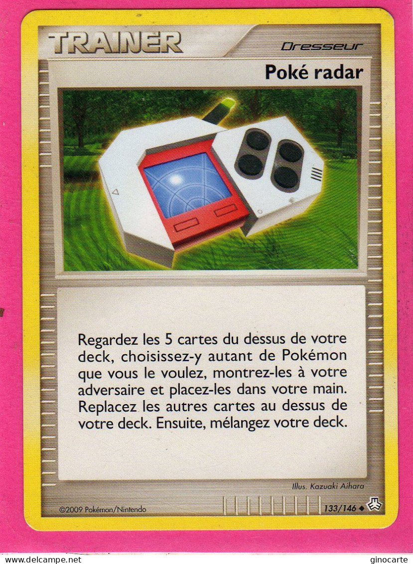 Carte Pokemon 2009 Diamant Et Perle Eveil De Legende 133/146 Poke Radar Bon Etat - Diamant Und Perl