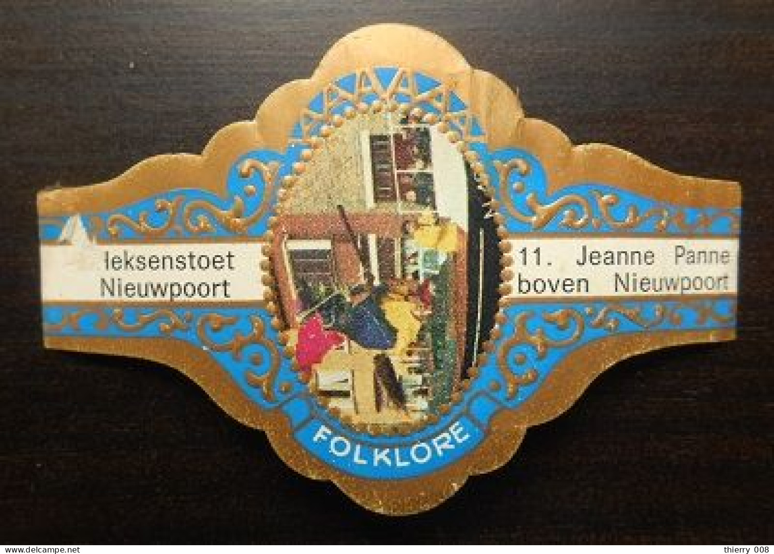 U18 Bague Bagues Cigare Cigares  Folklore Nieuwpoort Jeanne Panne  1 Pièce(s) - Bauchbinden (Zigarrenringe)