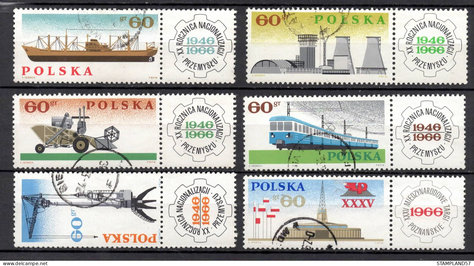 Timbres Thèmes Transport - Fabriken Und Industrien