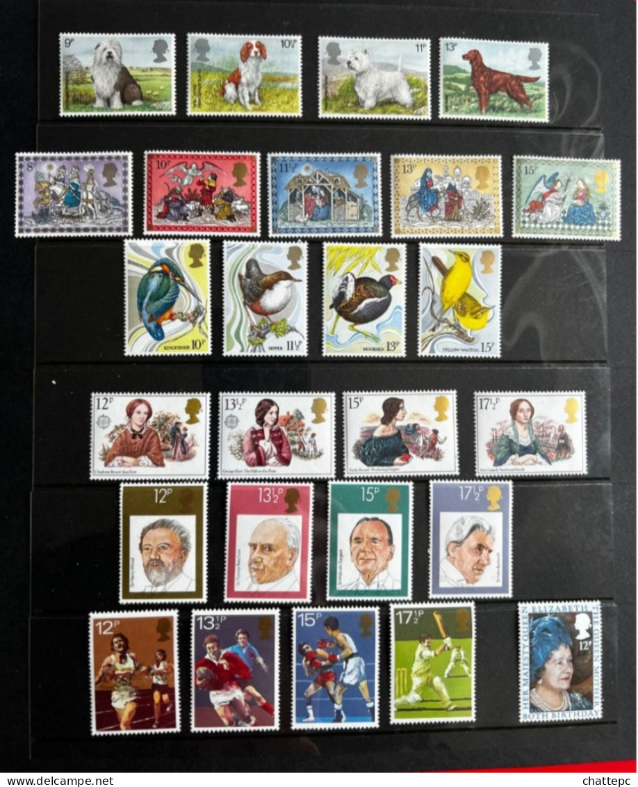 Great Britain Commemorative Stamps - Unmounted Mint Sets D - Unused Stamps