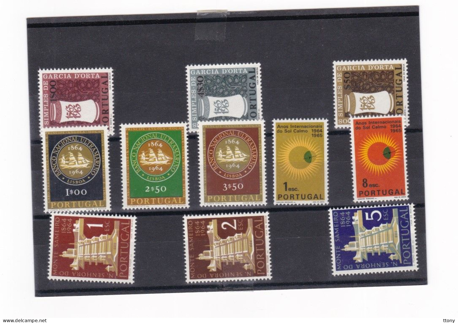 Année Complète  20 Timbres **    Portugal Année 1964  Complete Set: Portugal - Unused Stamps