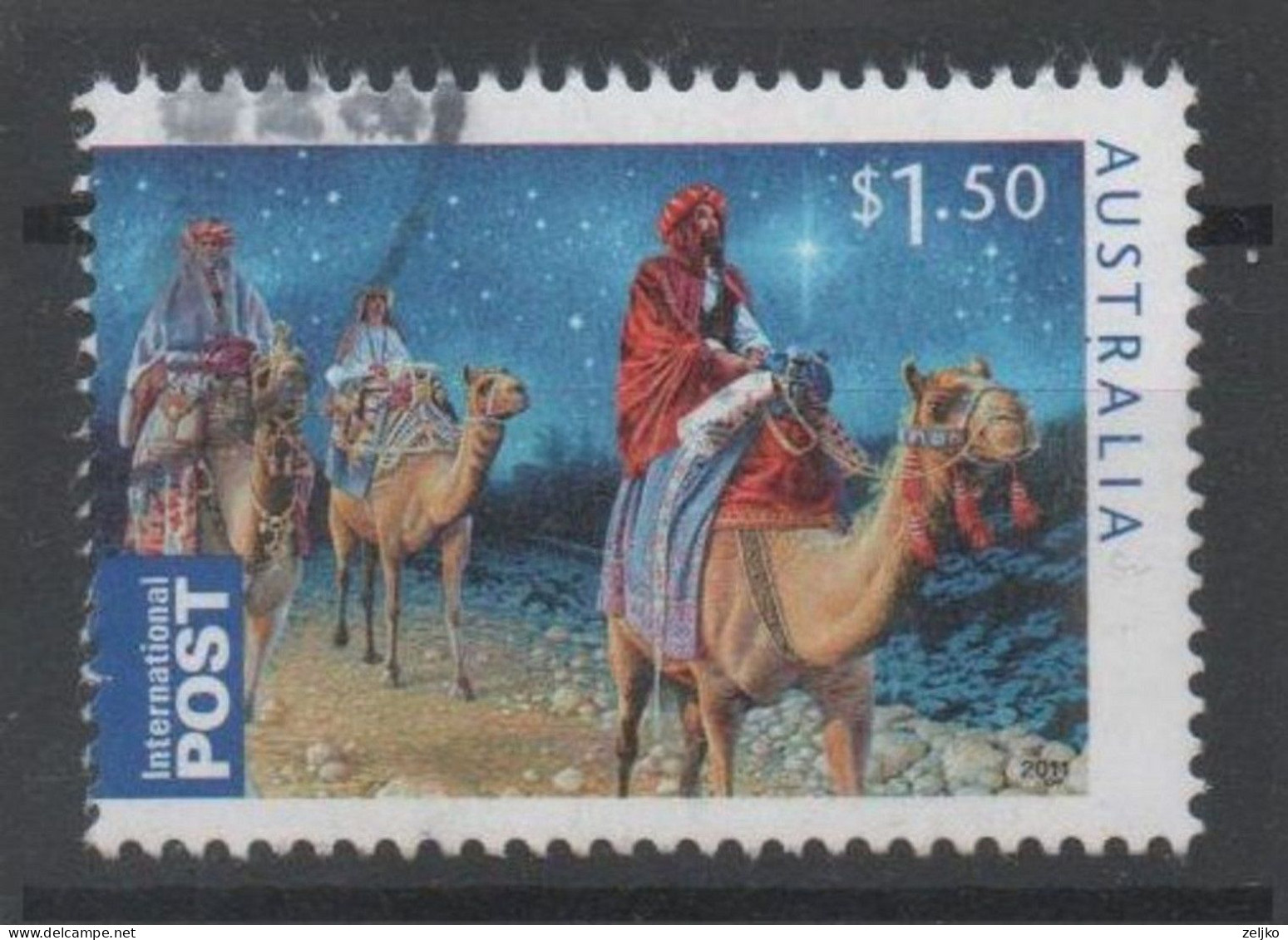 Australia, Used, 2011, Michel 3639, Christmas - Gebruikt