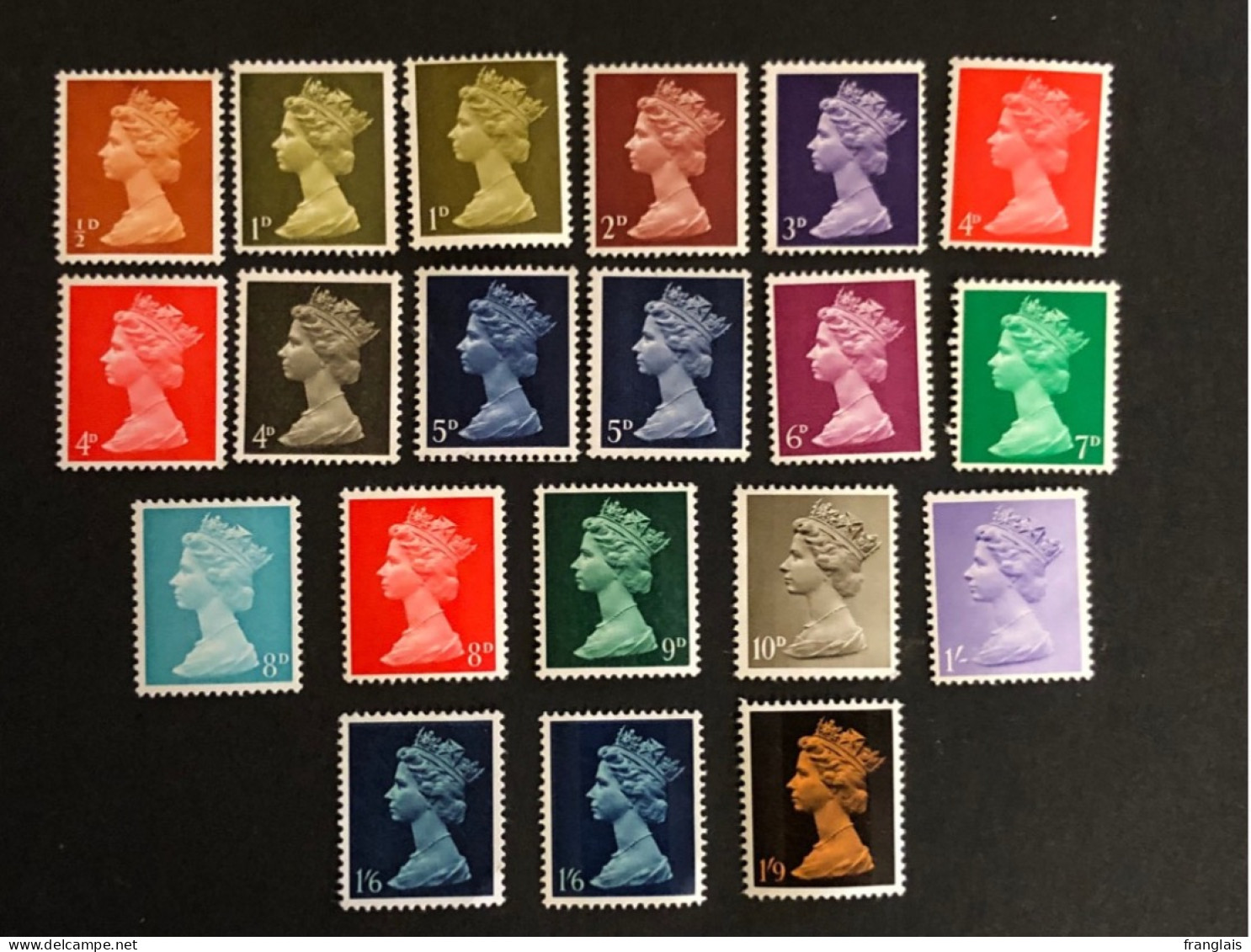 Set Of Definitives, MH* 1967-69 - Neufs