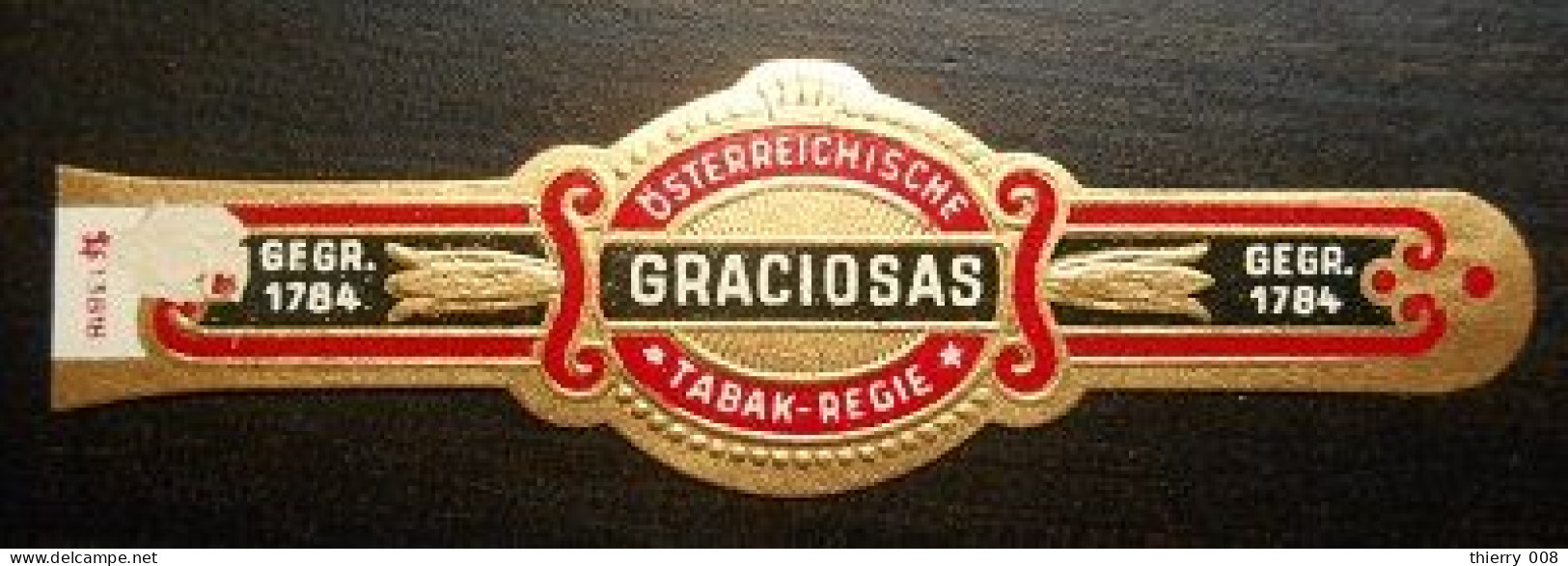 U71 Bague Bagues Cigare Cigares  Graciosas  1 Pièce(s) - Bauchbinden (Zigarrenringe)