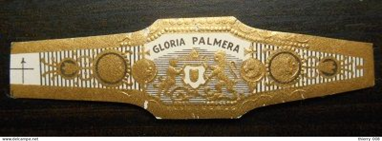 U74 Bague Bagues Cigare Cigares  Gloria Palmera  1 Pièce(s) - Sigarenbandjes