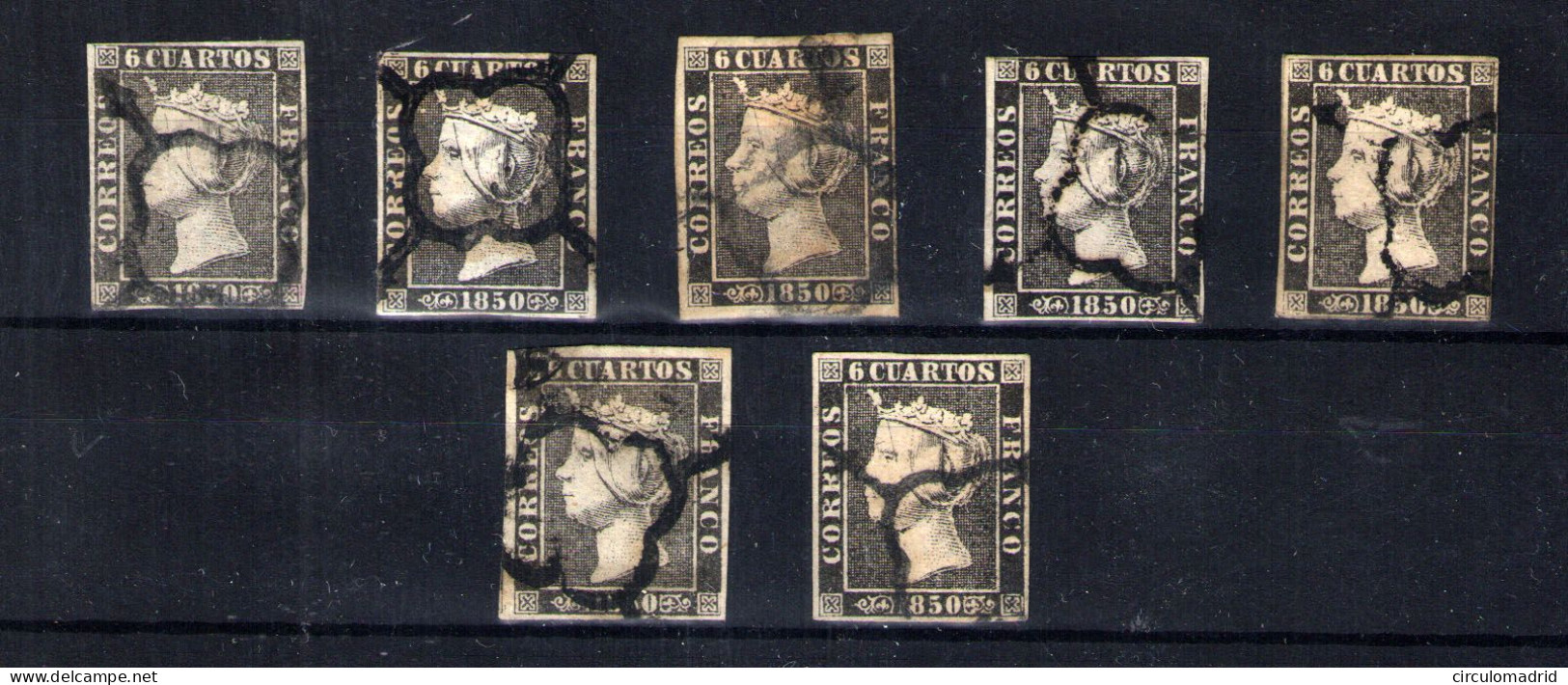 España Nº 1A. Año 1850 - Used Stamps