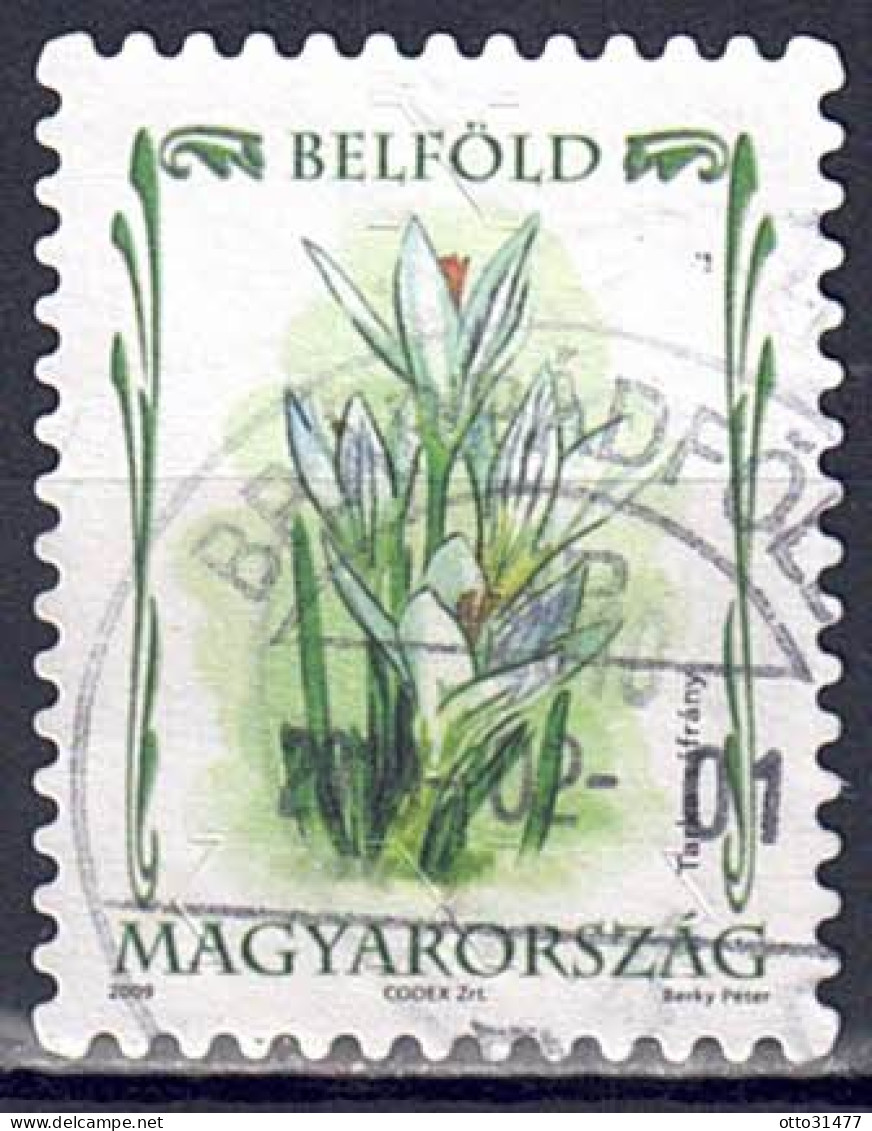 Ungarn 2009 - Blumen, Nr. 5326, Gestempelt / Used - Usado
