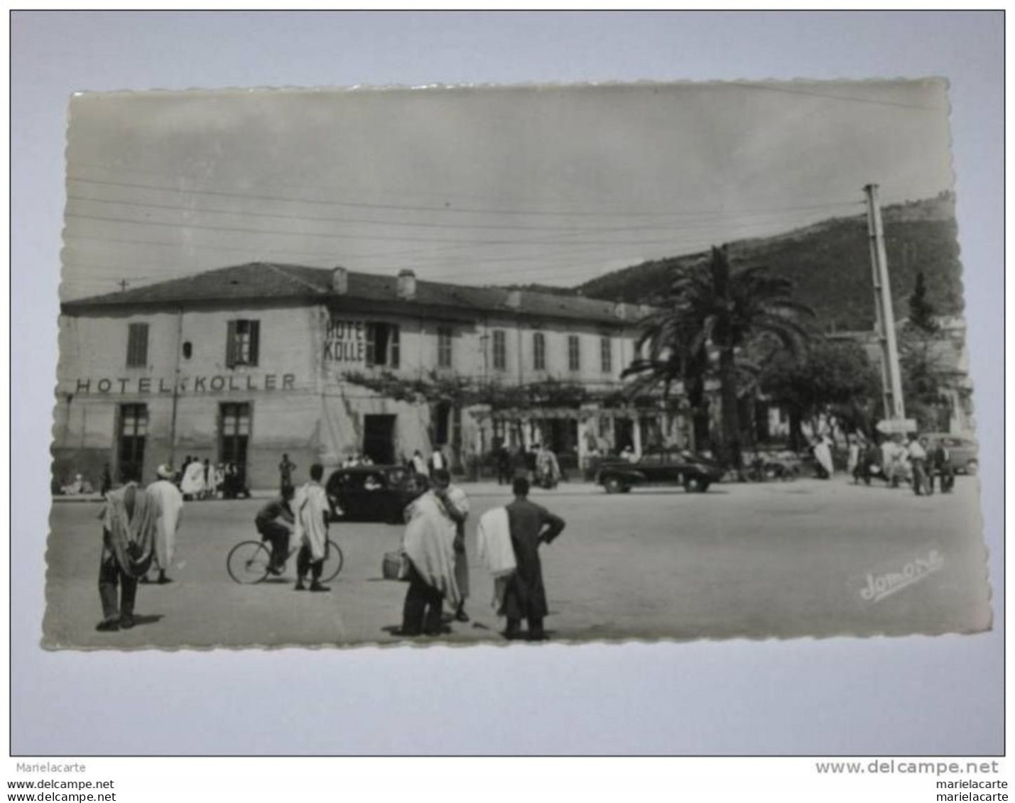 Ref23 -    TIZI OUZOU - ENTREE DE LA VILLE ET L'HOTEL KOLLER - Tizi Ouzou