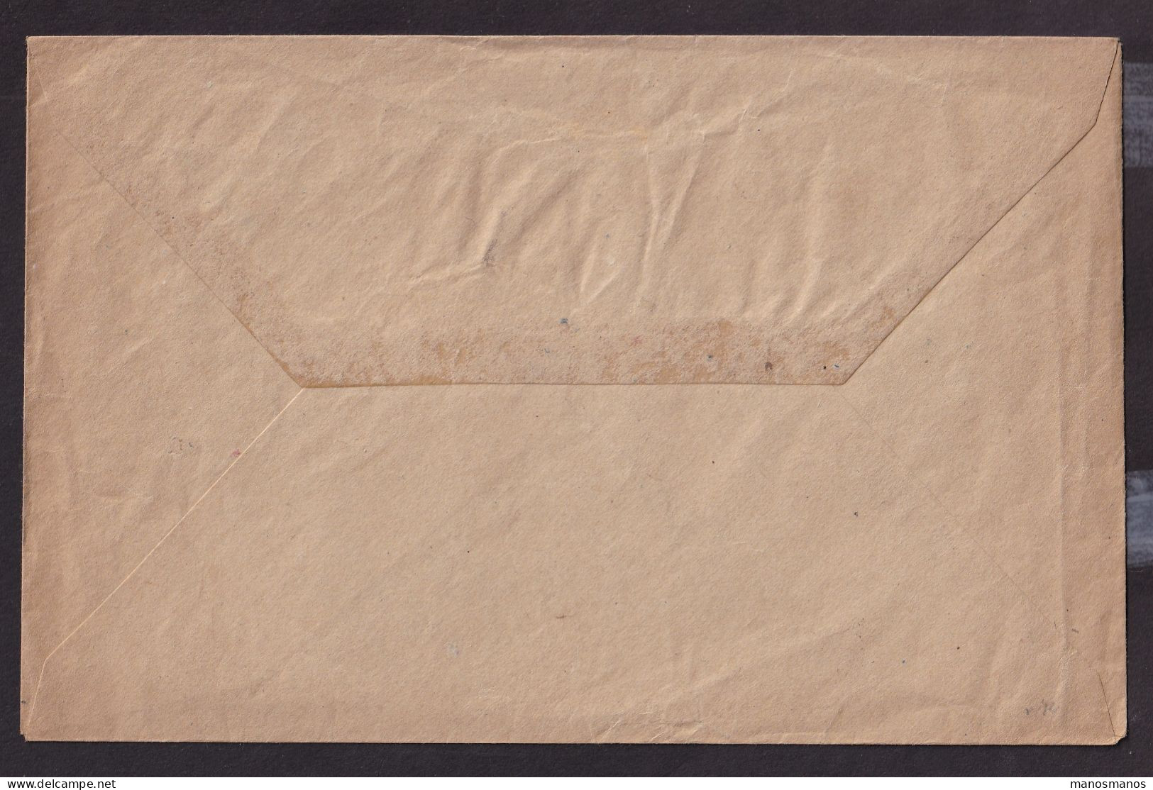 DDFF 782 - Chemins De Fer De L' Etat - Enveloppe De Service Des Colis Postaux - Avis De Non-Livraison 1915 - Other & Unclassified