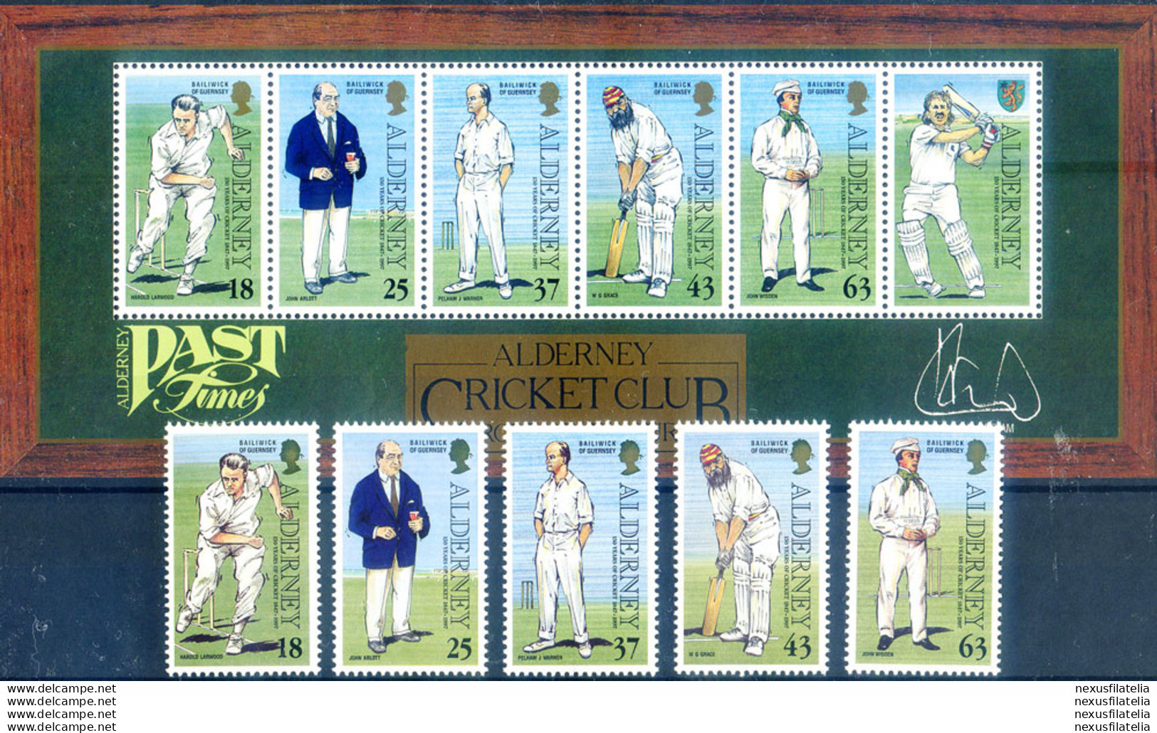 Sport. Cricket 1997. - Guernsey
