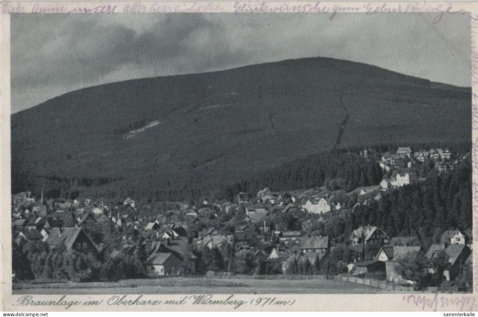 68969 - Braunlage - Mit Wurmberg - 1937 - Braunlage