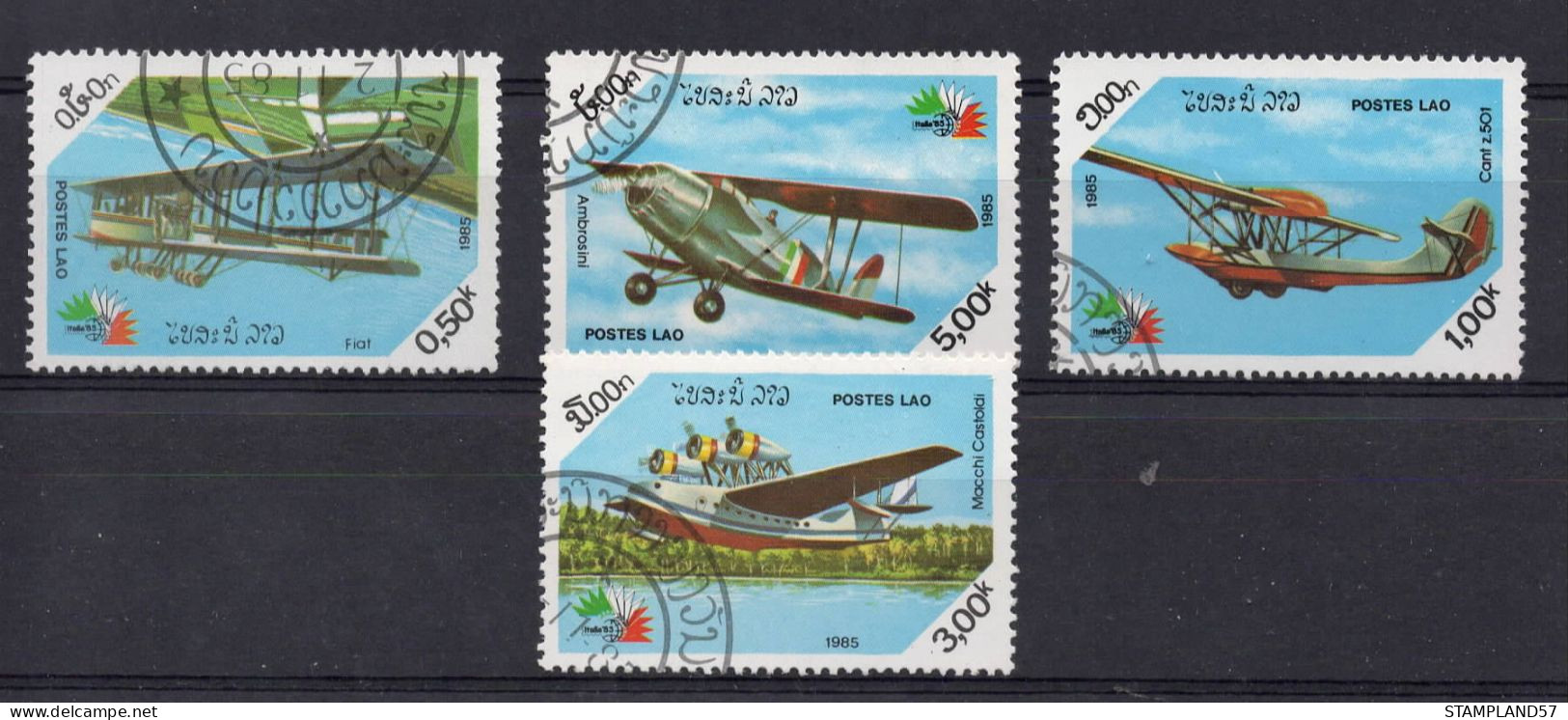 Timbres Thèmes Transport Avions - Vliegtuigen