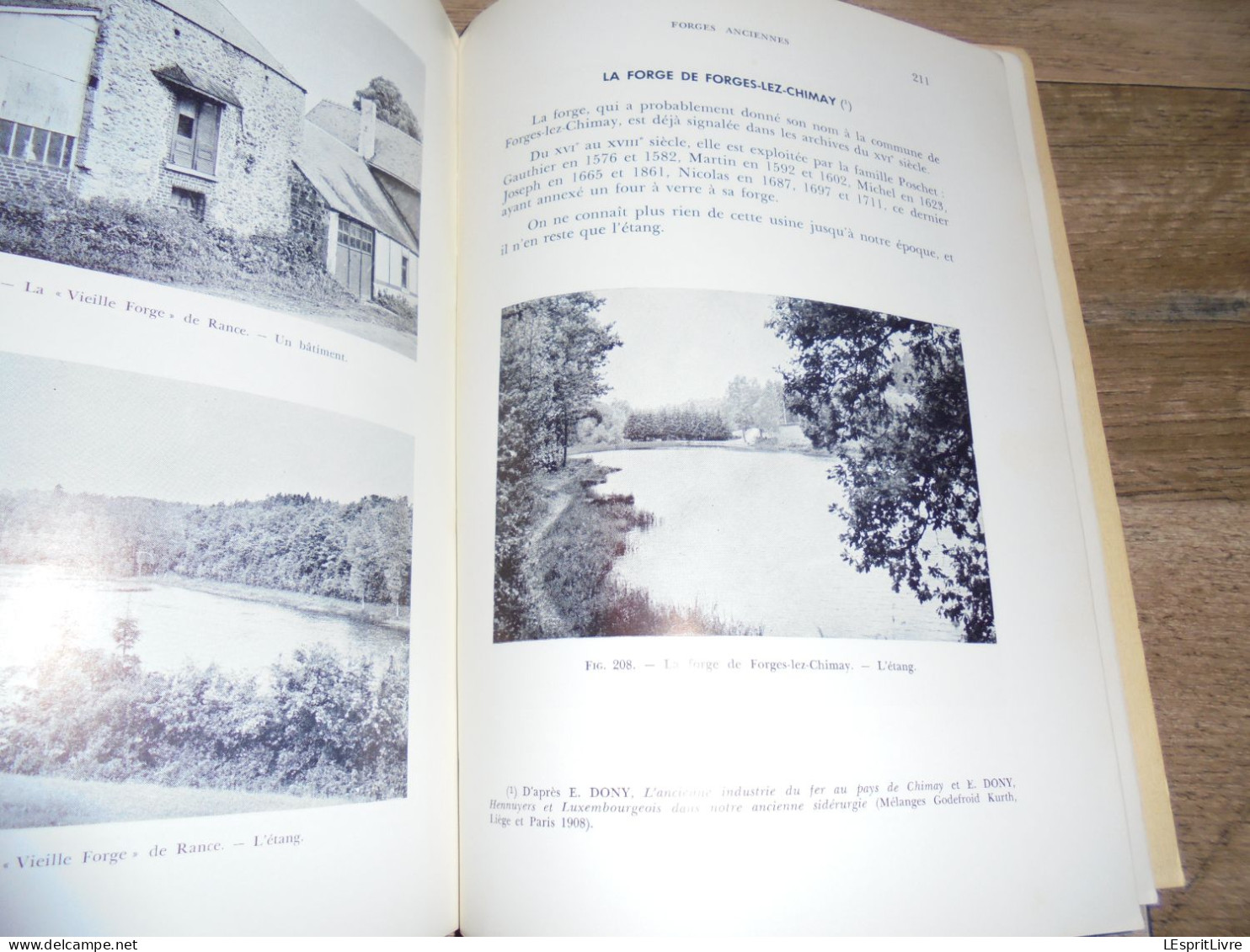 FORGES ANCIENNES Régionalisme Industrie du Fer Fenderie Maka Hauts Fourneaux Lobbes Orval Couvin Vennes Yvoir Muno Gaume