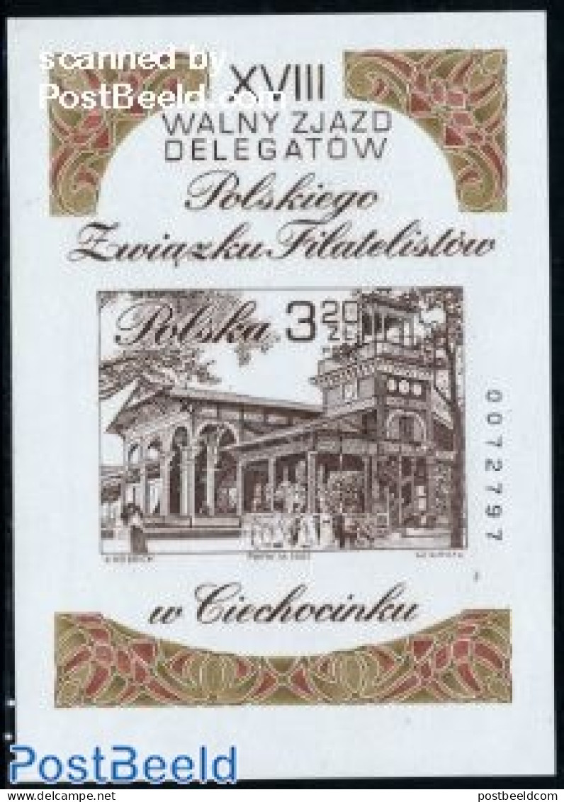 Poland 2002 Philatelic Ass. S/s Imperforated, Mint NH, Art - Architecture - Unused Stamps