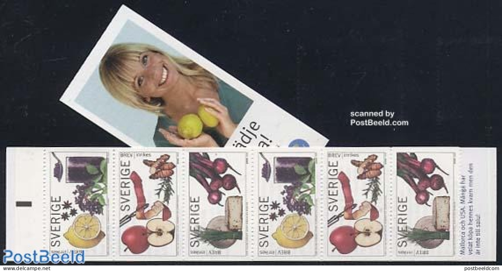 Sweden 2005 Europa, Gastronomy Booklet, Mint NH, Health - History - Nature - Food & Drink - Europa (cept) - Fruit - St.. - Unused Stamps