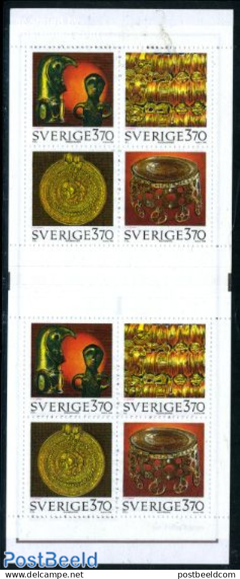 Sweden 1995 Archaeology Booklet, Mint NH, History - Archaeology - Stamp Booklets - Art - Art & Antique Objects - Ongebruikt