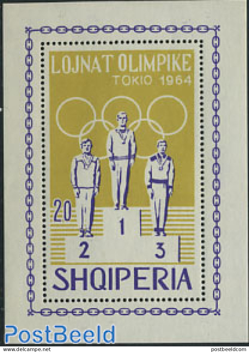 Albania 1964 Olympic Games Tokyo S/s, Mint NH, Sport - Olympic Games - Albania