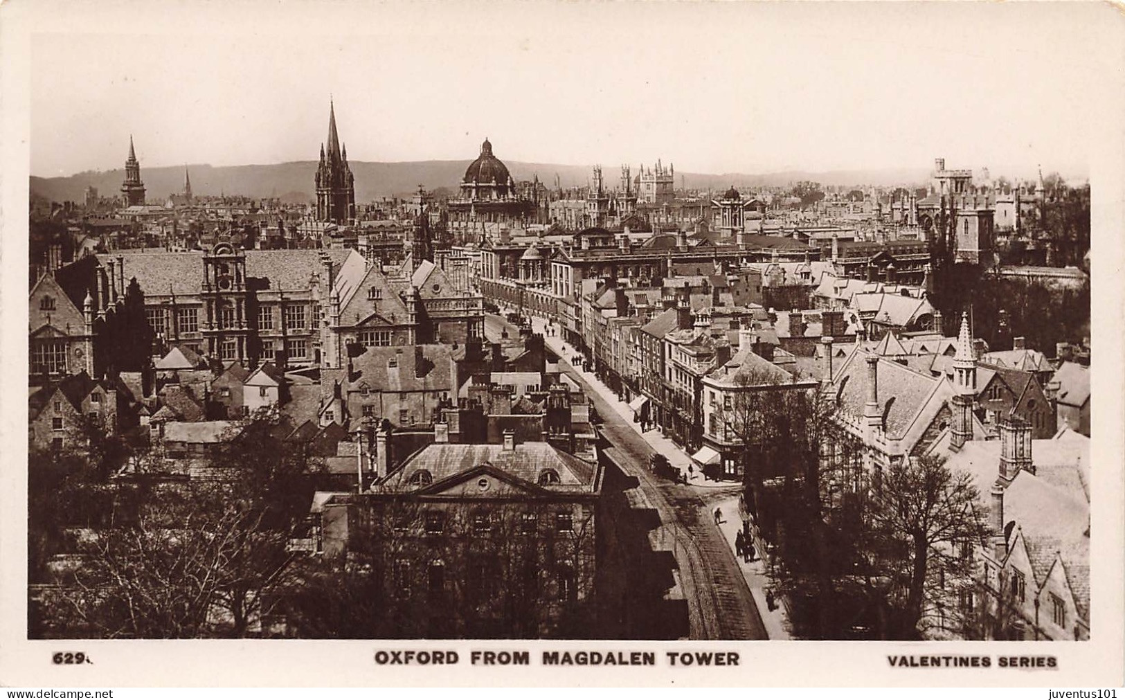 CPSM Oxford From Magdalen Tower-Timbre     L2774 - Oxford