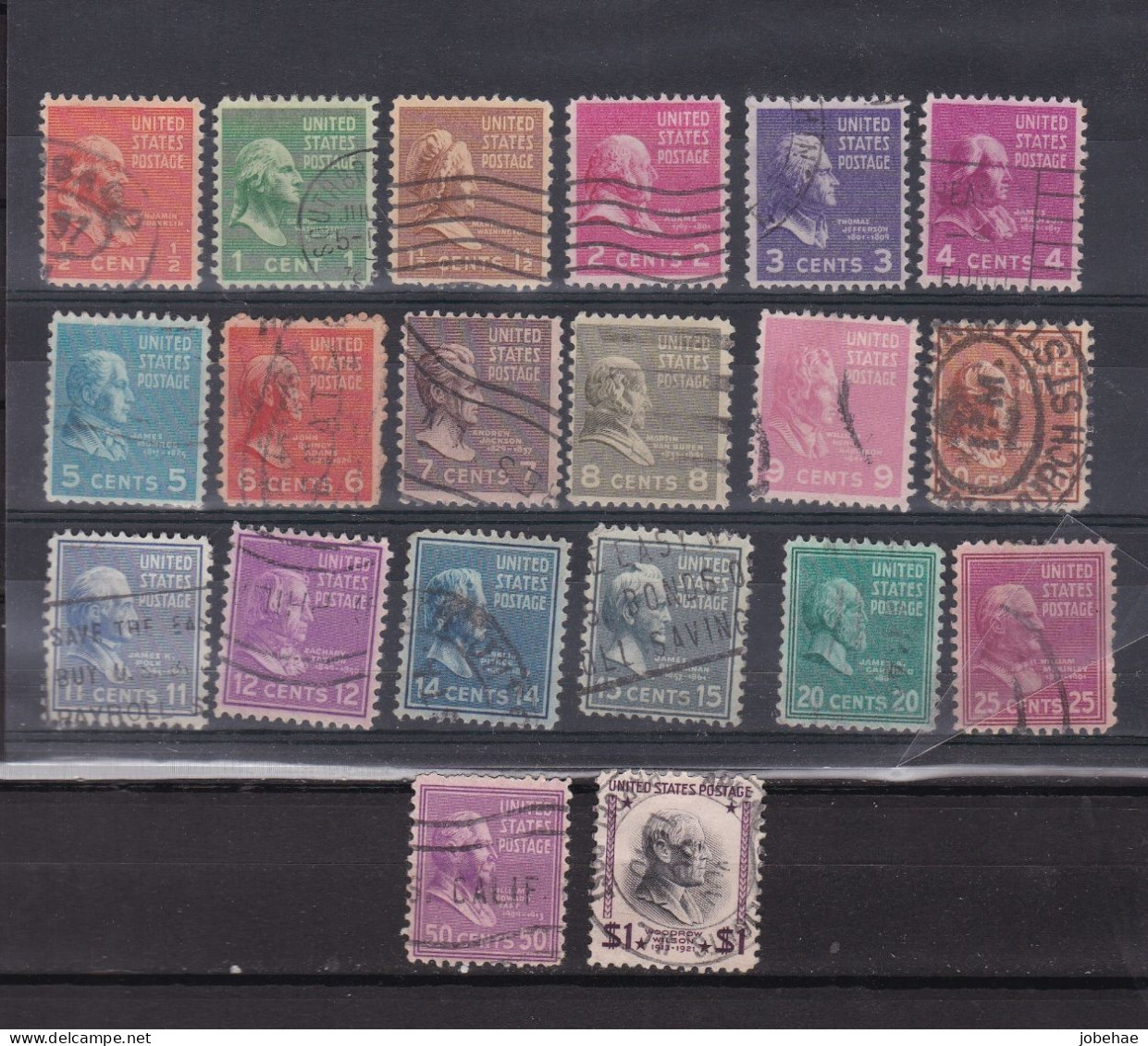 Etats-Unis D'Amerique YT° 368-399 - Used Stamps