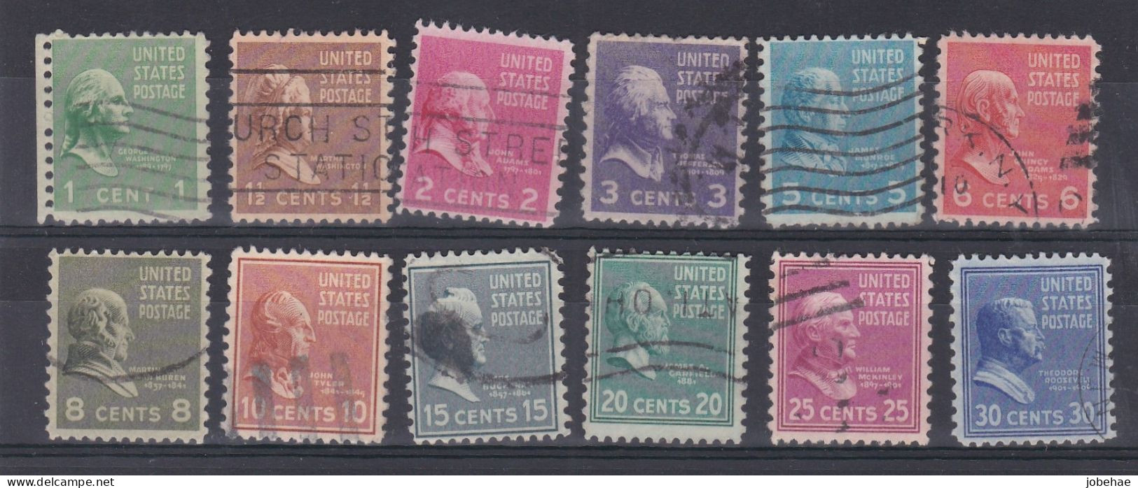 Etats-Unis D'Amerique YT° 368-399 - Used Stamps