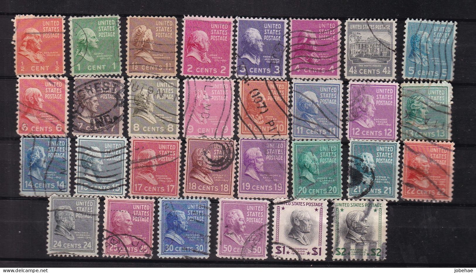 Etats-Unis D'Amerique YT° 368-399 - Used Stamps