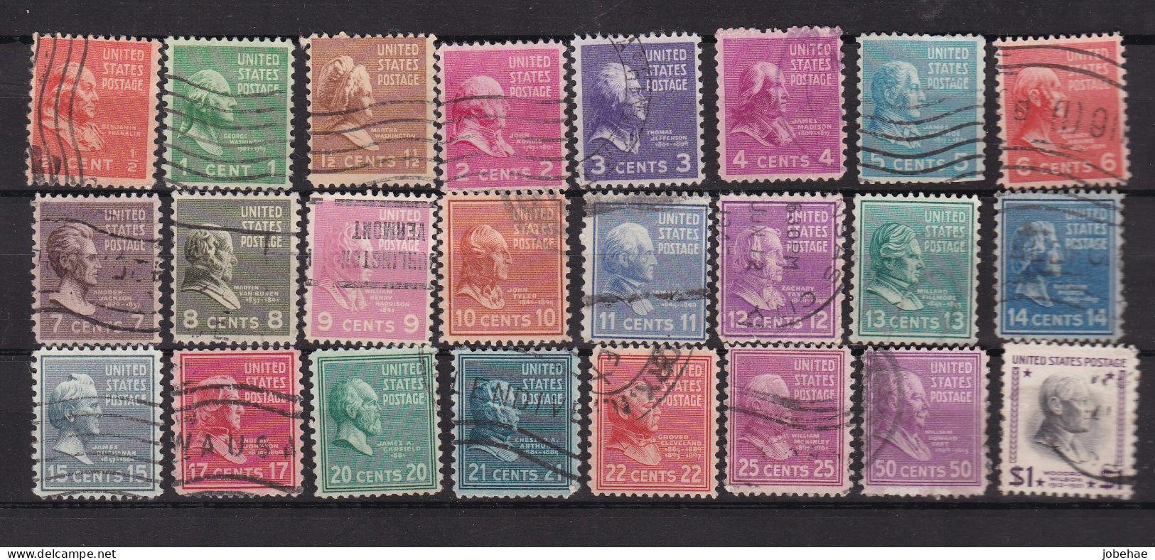 Etats-Unis D'Amerique YT° 368-399 - Used Stamps