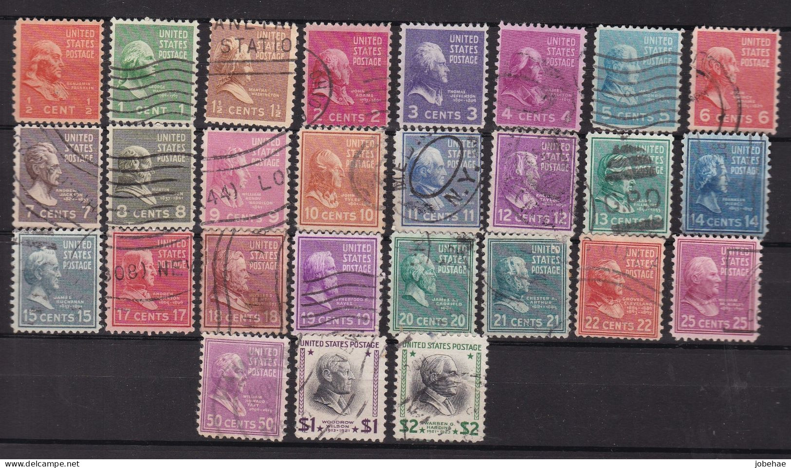 Etats-Unis D'Amerique YT° 368-399 - Used Stamps