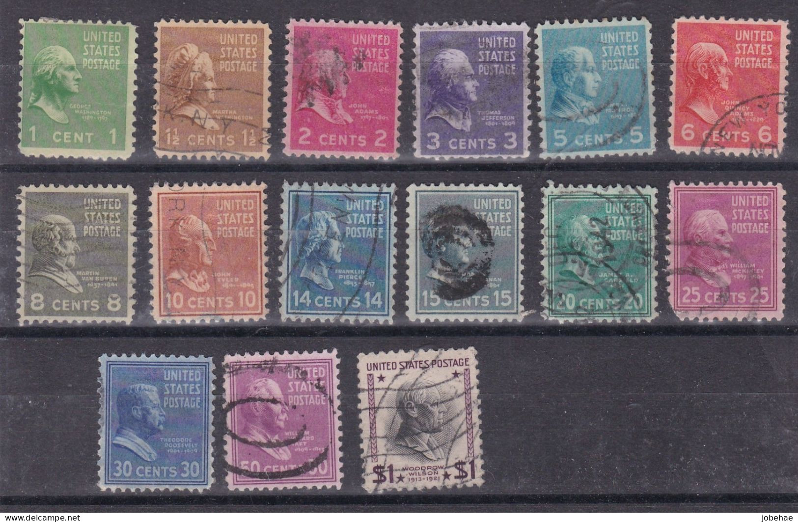 Etats-Unis D'Amerique YT° 368-399 - Used Stamps