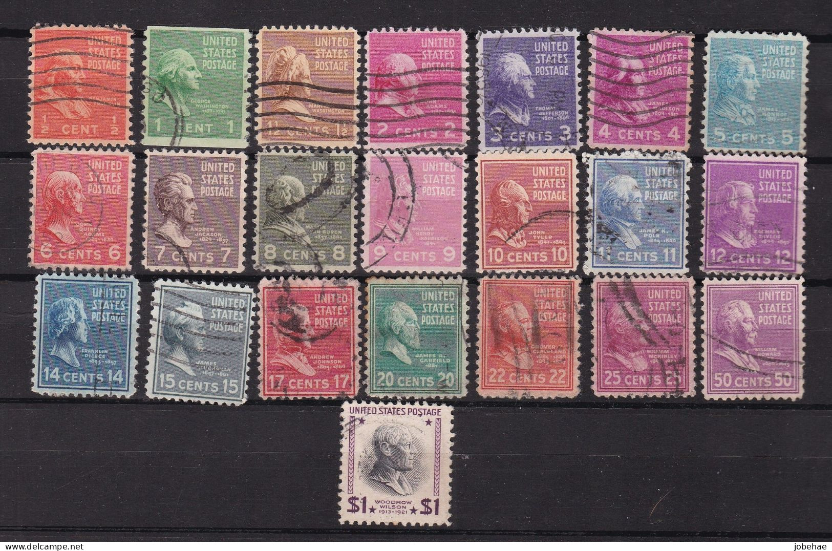 Etats-Unis D'Amerique YT° 368-399 - Used Stamps