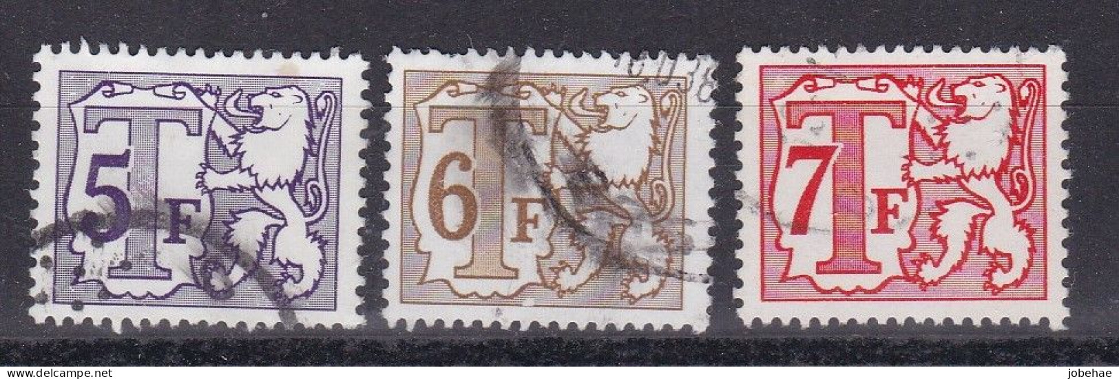 Belgie Tax YT° 66-72 - Stamps