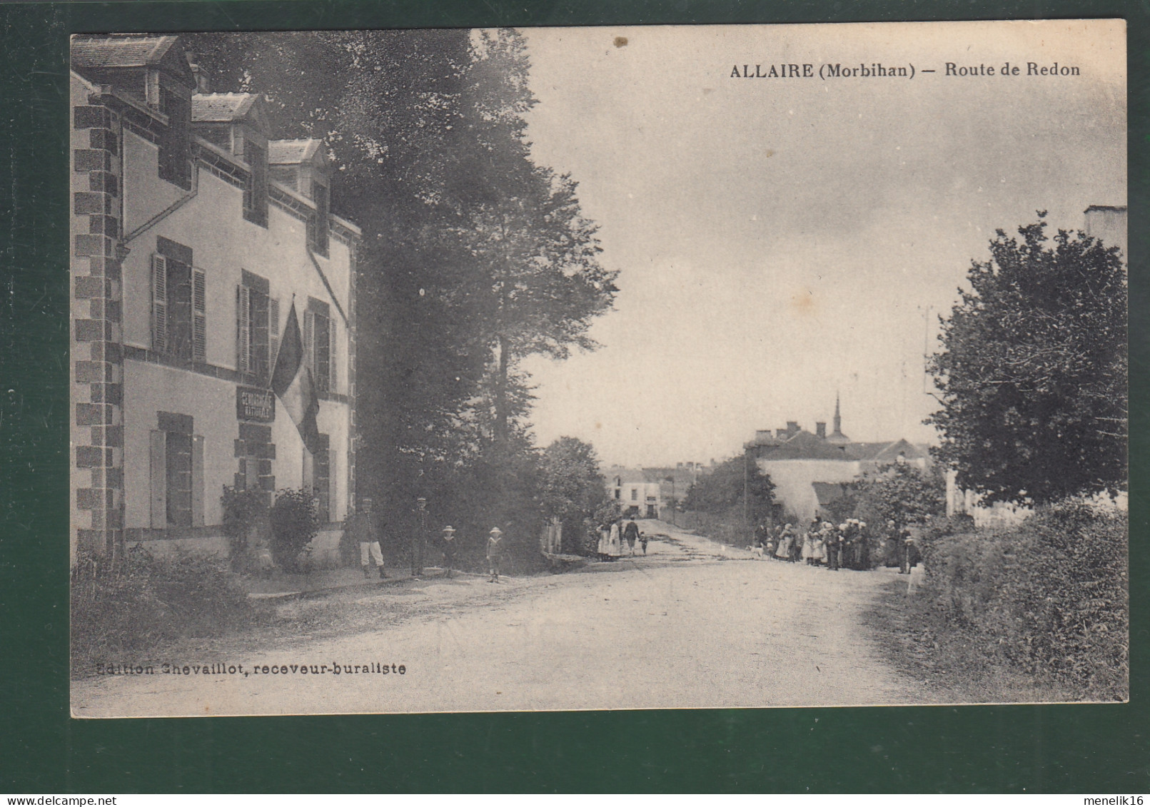 CP - 56 - Allaire - Route De Redon  - Allaire