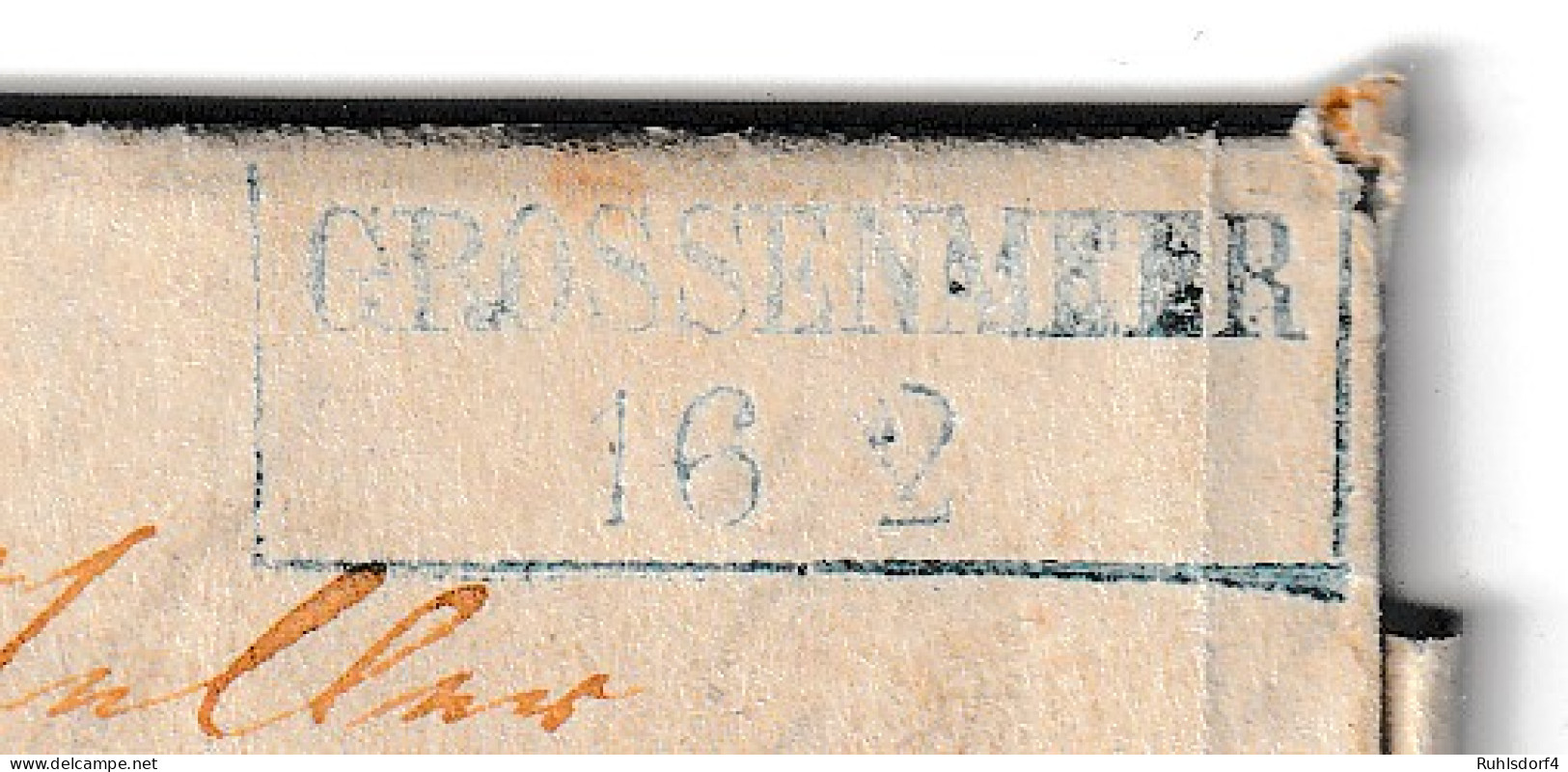 Oldenburg Nr. 6a Auf Kompl. Brief Ab Grossenmeer (!) - Oldenbourg
