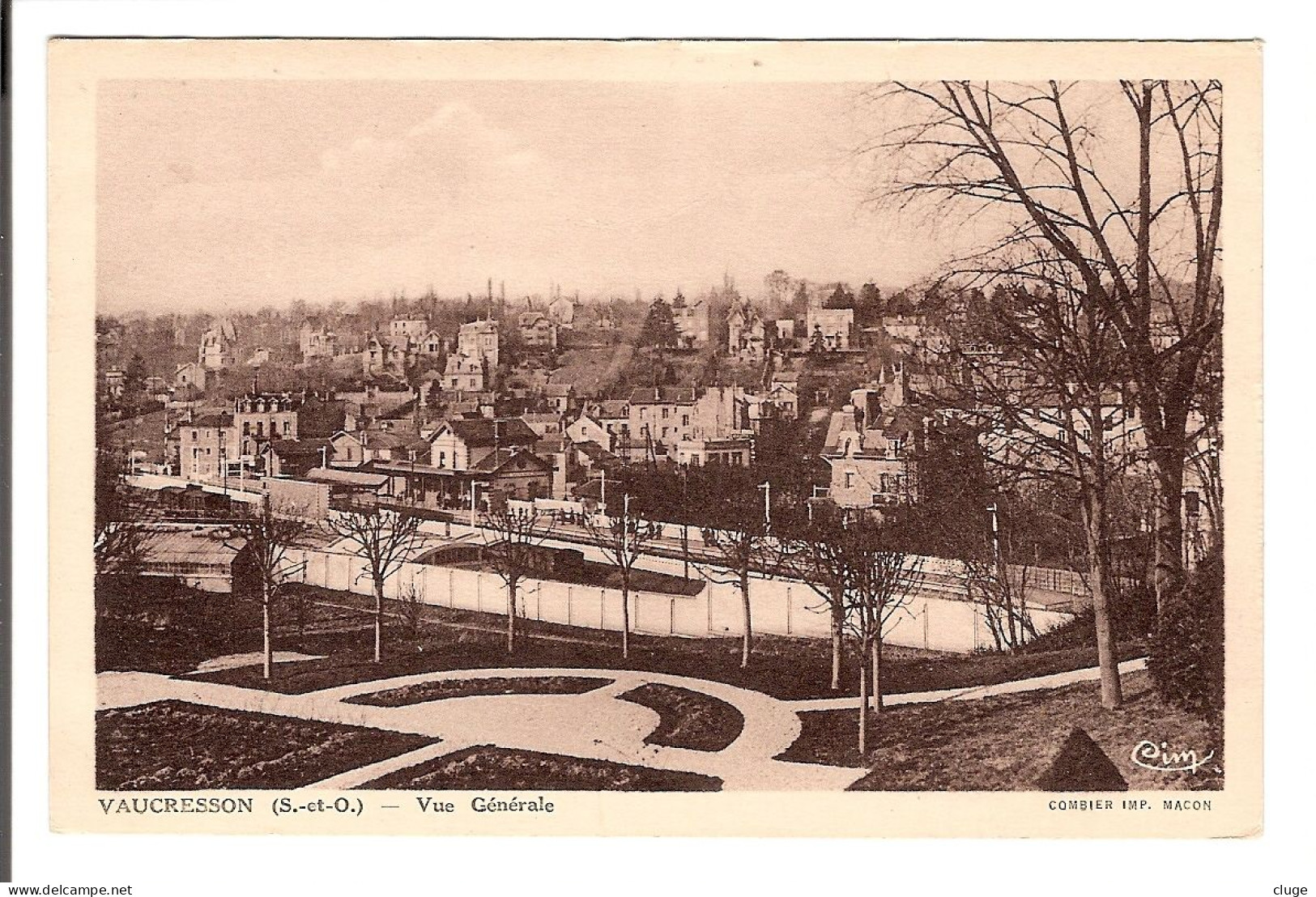 92 - VAUCRESSON -  La Gare - Vue Générale - Vaucresson