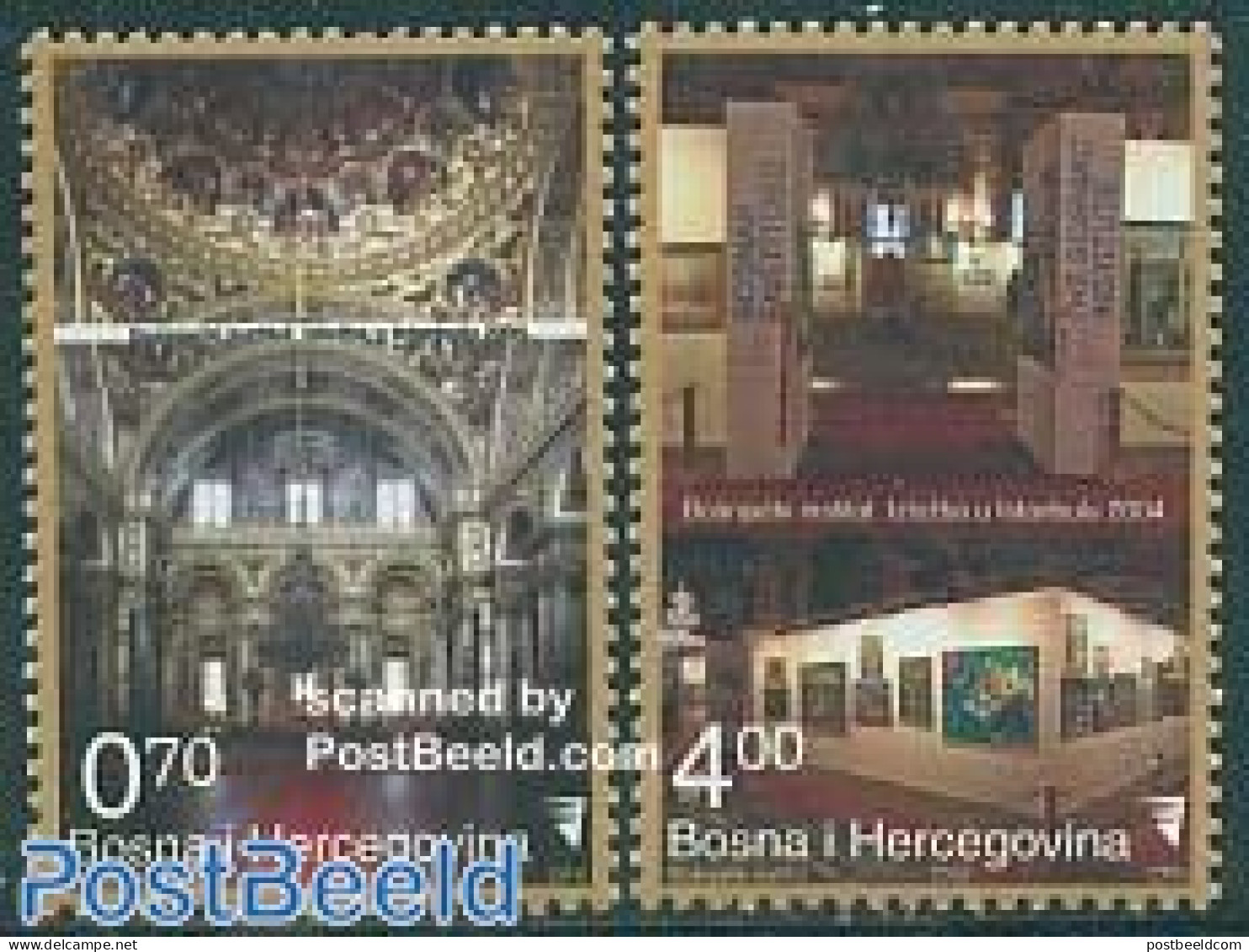 Bosnia Herzegovina 2005 Istanbul 2v, Mint NH, Art - Architecture - Museums - Museos