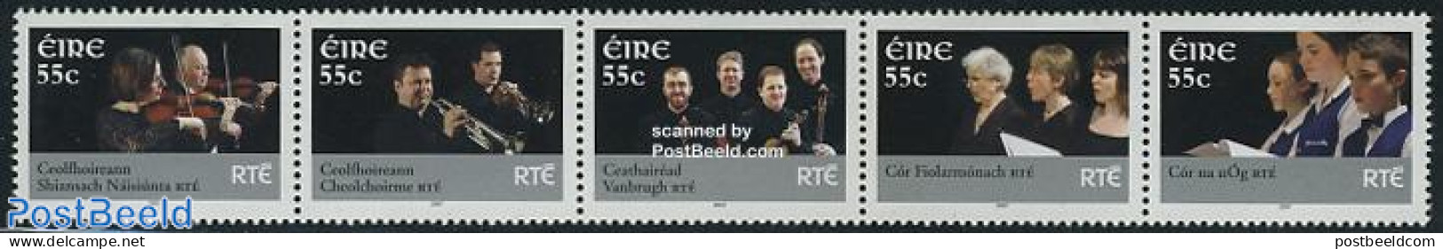 Ireland 2007 Orchests & Choirs 5v [::::], Mint NH, Performance Art - Music - Unused Stamps