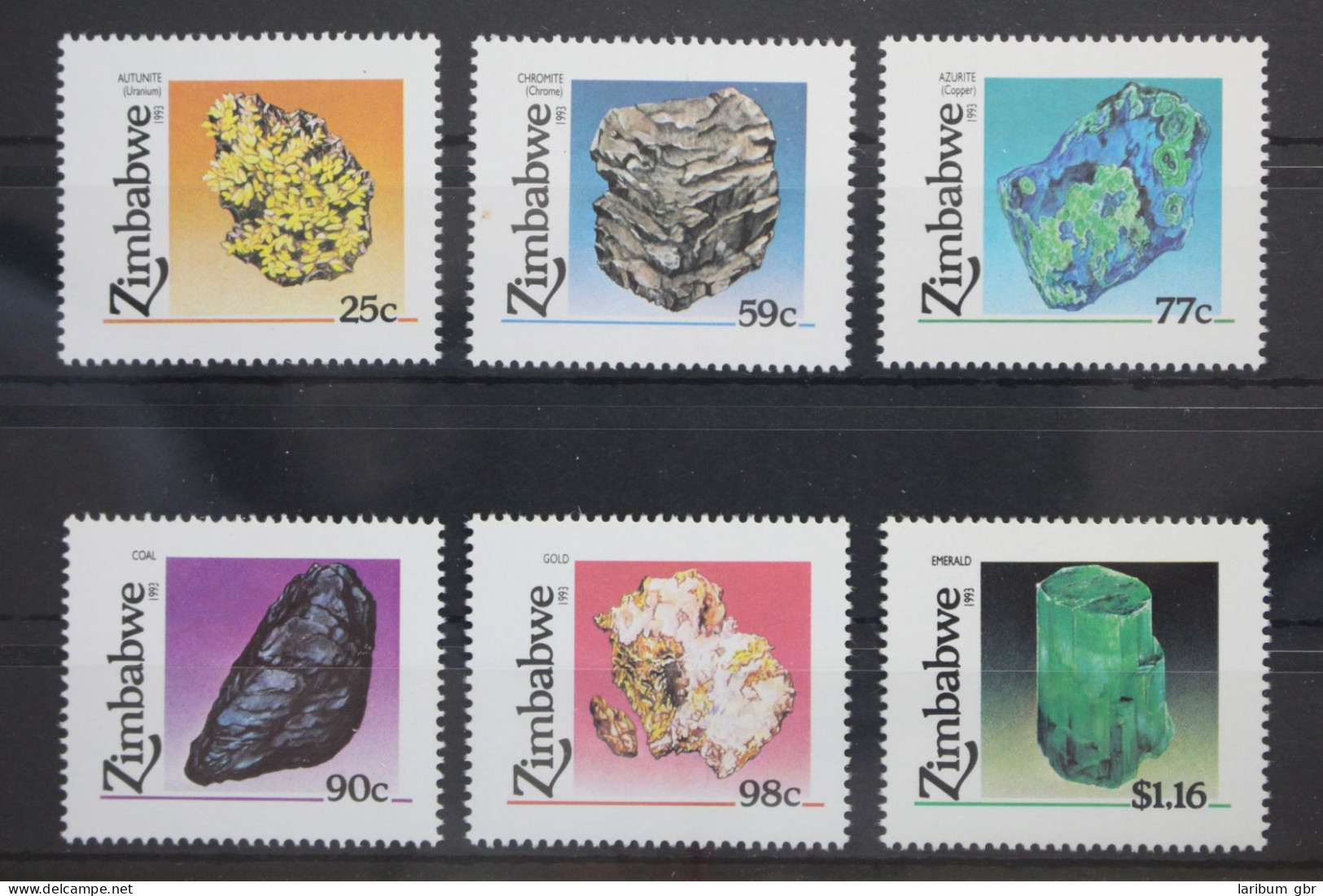 Simbabwe 494-499 Postfrisch #WX821 - Zimbabwe (1980-...)