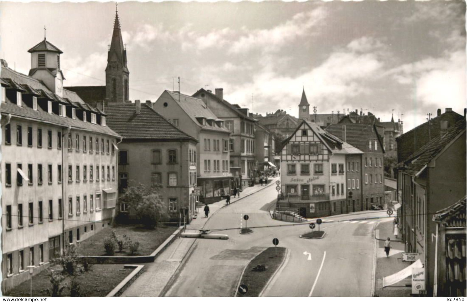 Hünfeld - Niedertor Mit St. Elisabeth Krankenhaus - Fulda