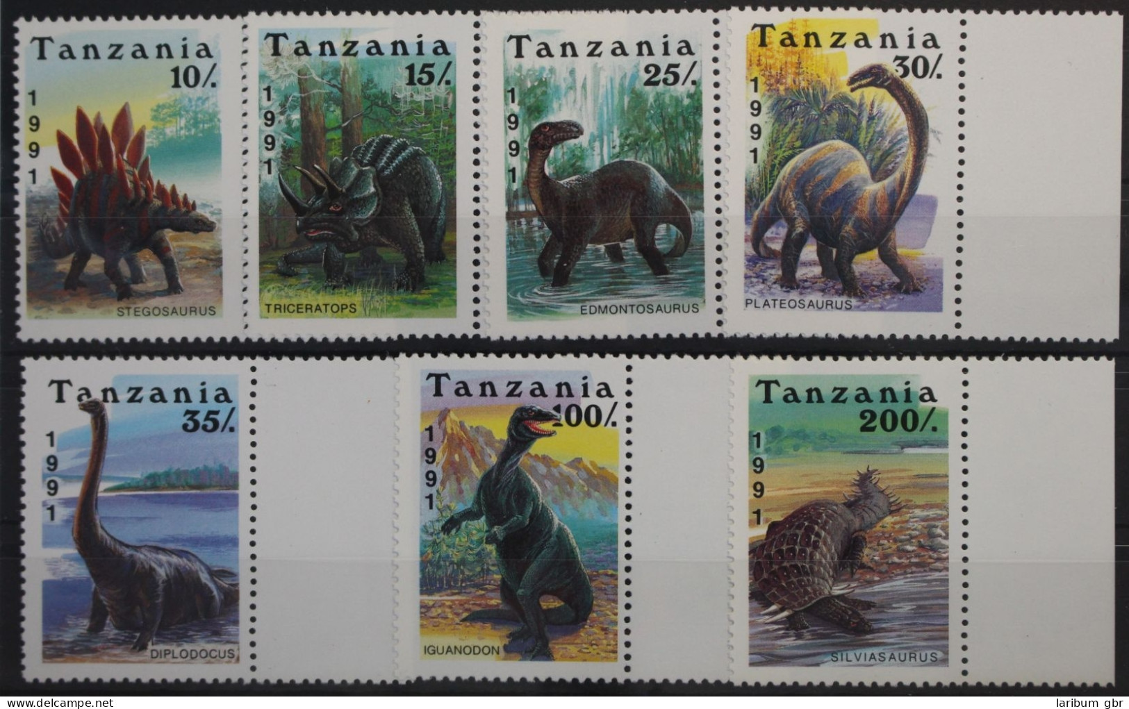 Tansania 854-860 Postfrisch #WX756 - Tanzania (1964-...)