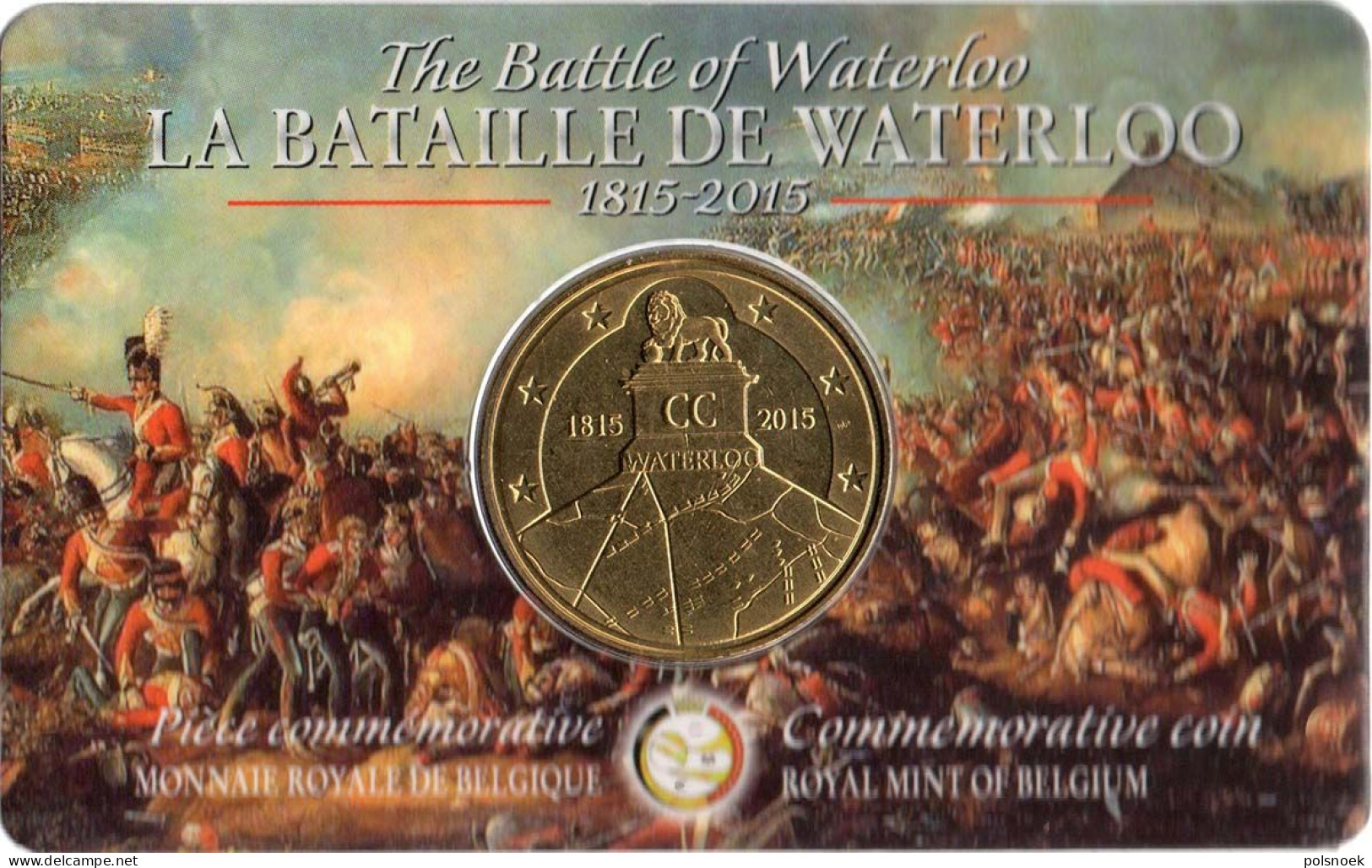 België/Belgique 2015 : 2,5 Euro Waterloo (FR) - Belgium