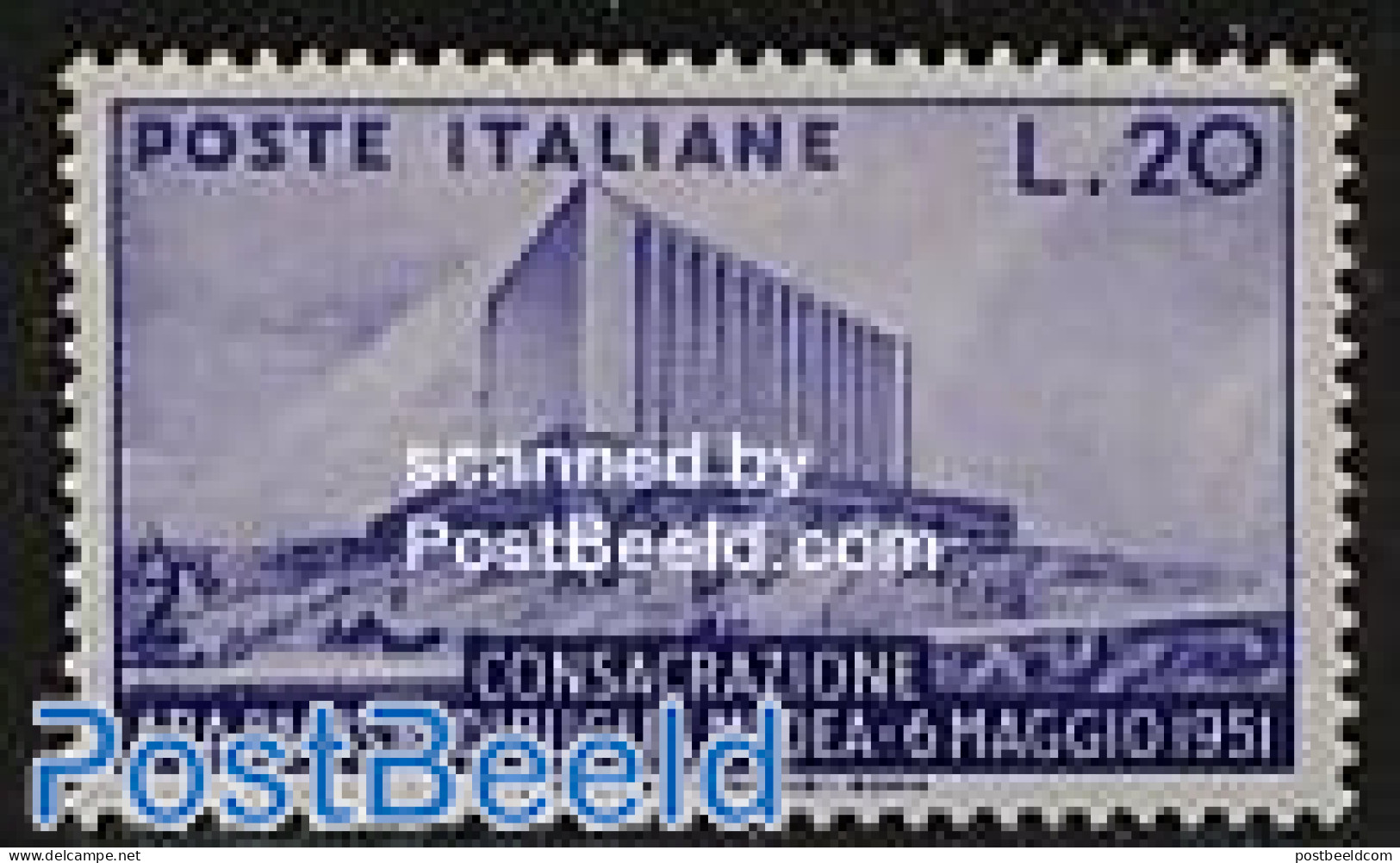 Italy 1951 Ara Pacis 1v, Unused (hinged) - Andere & Zonder Classificatie