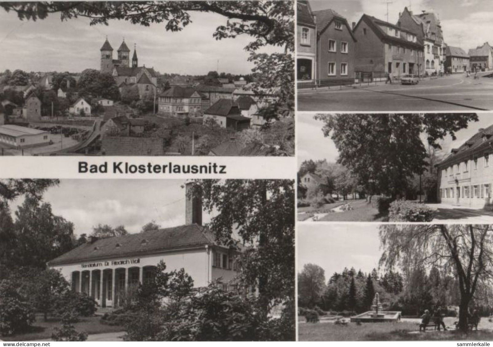 68013 - Bad Klosterlausnitz - U.a. Kurpark - 1988 - Bad Klosterlausnitz