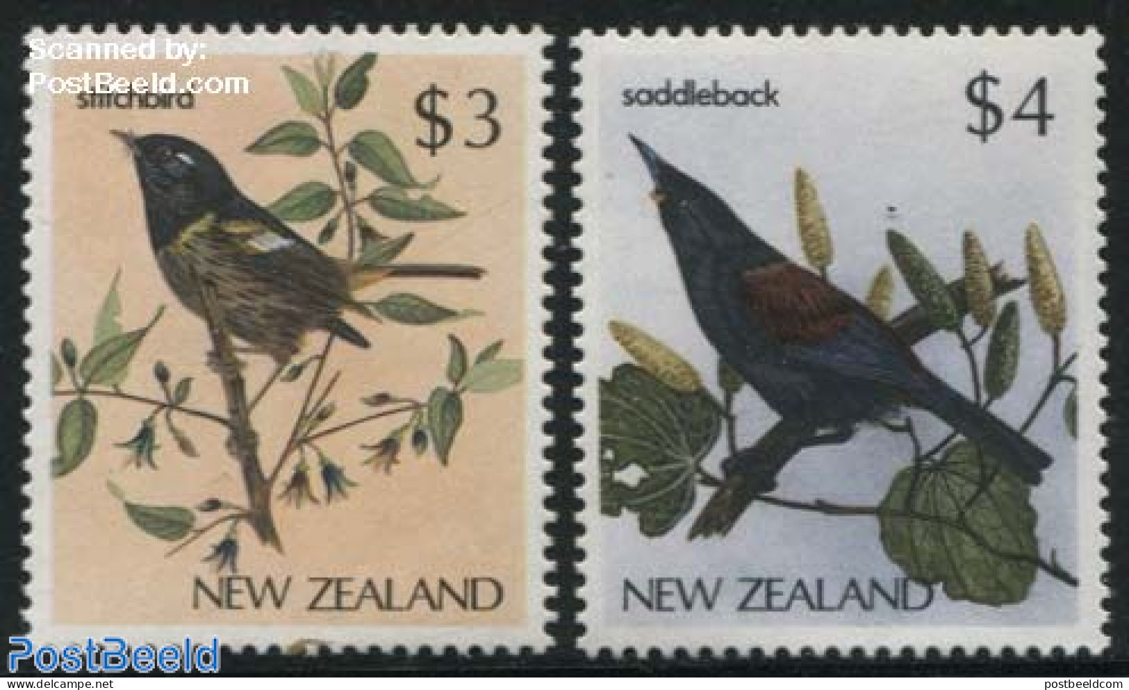 New Zealand 1986 Birds 2v, Mint NH, Nature - Birds - Unused Stamps