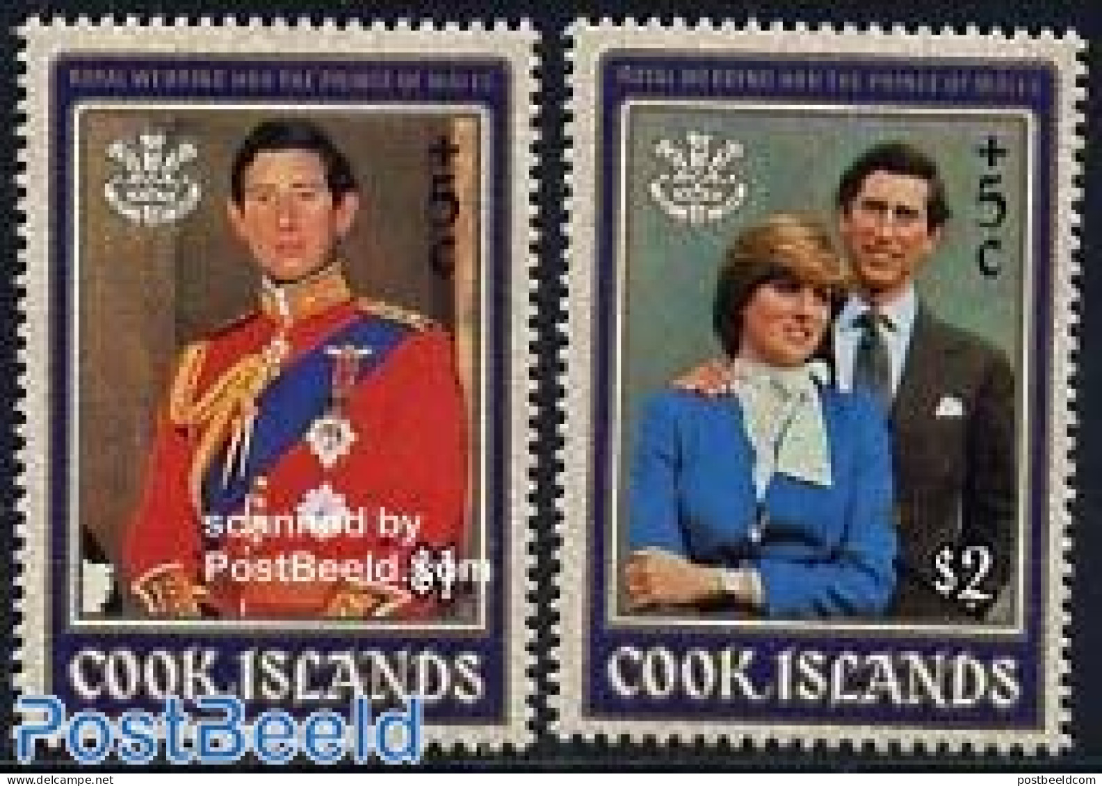 Cook Islands 1981 Int. Year Of Disabled People 2v, Mint NH, Health - History - Int. Year Of Disabled People 1981 - Cha.. - Behinderungen