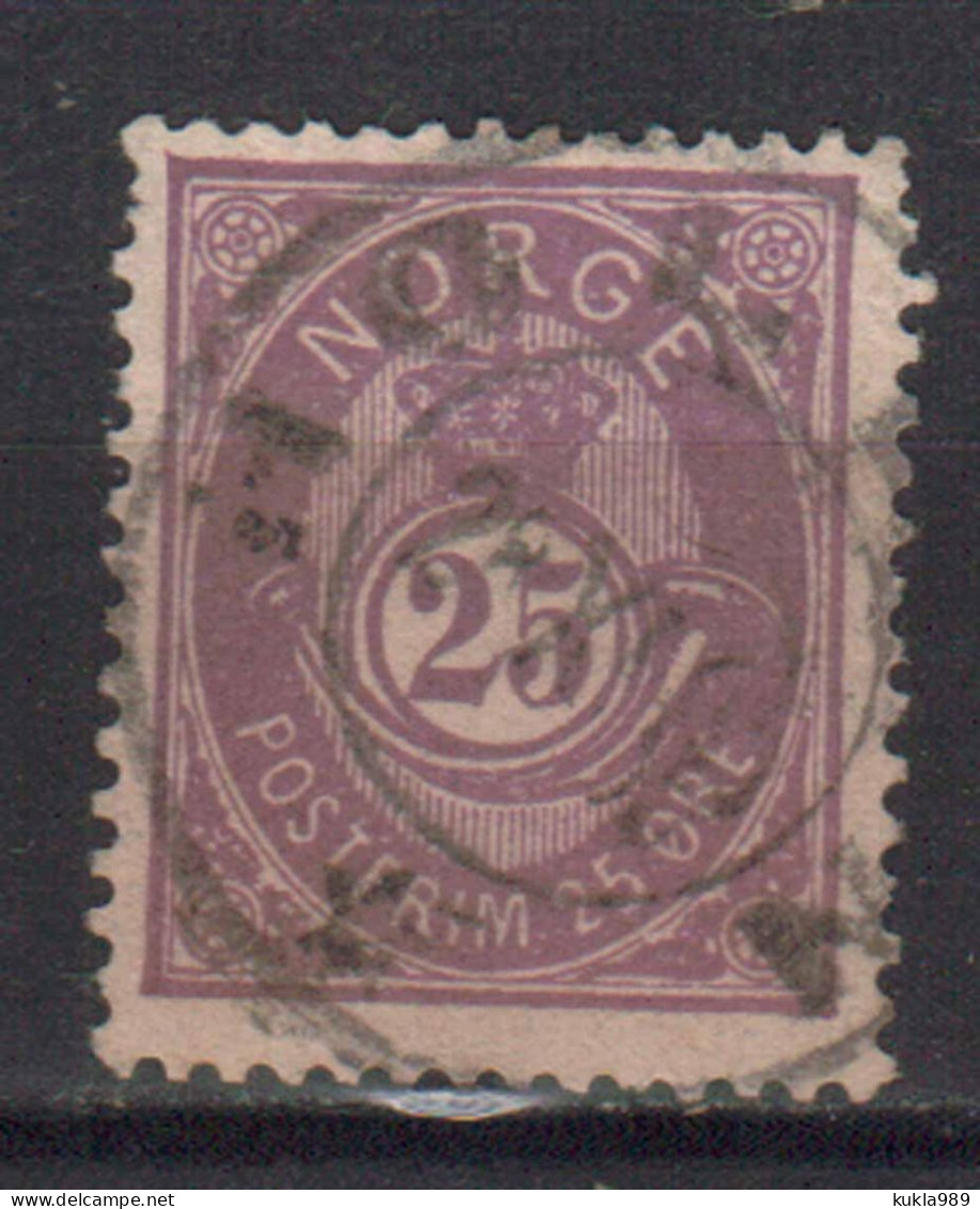 NORWAY STAMPS, 1882, Sc.#45, USED - Oblitérés