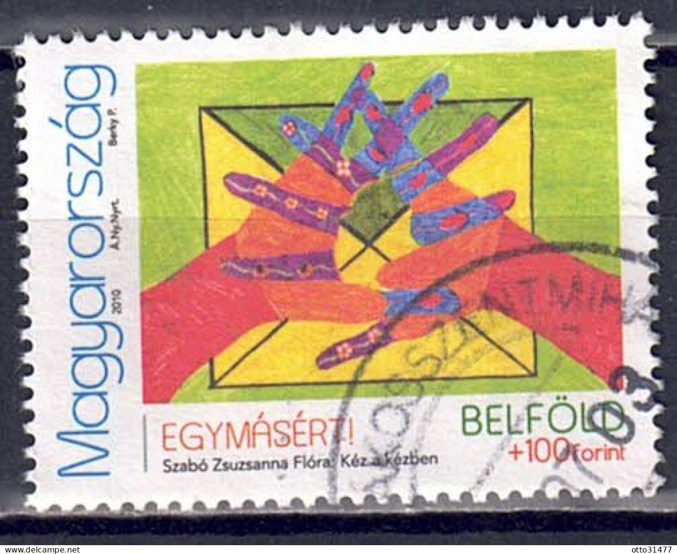 Ungarn 2010 - Hilfe Für Opfer, Nr. 5491, Gestempelt / Used - Used Stamps