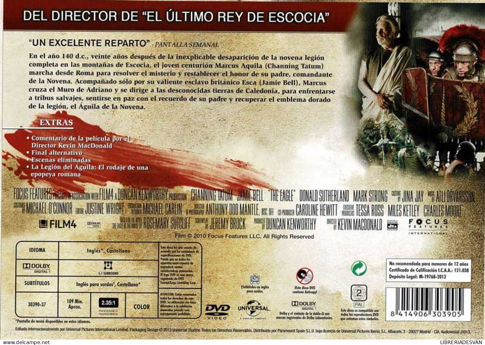 La Legión Del Aguila. Edición Horizontal. DVD - Autres & Non Classés